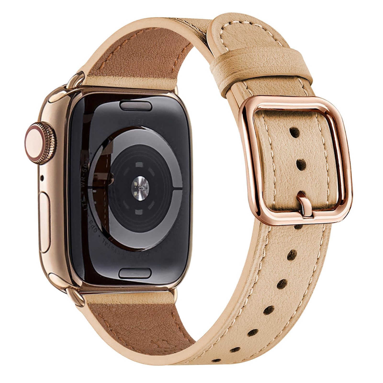 Camel/Soft Gold 38mm/40mm/41mm/42mm(Series 10) Best apple watch bands in use, Apple watch band , Applewatchbands.us