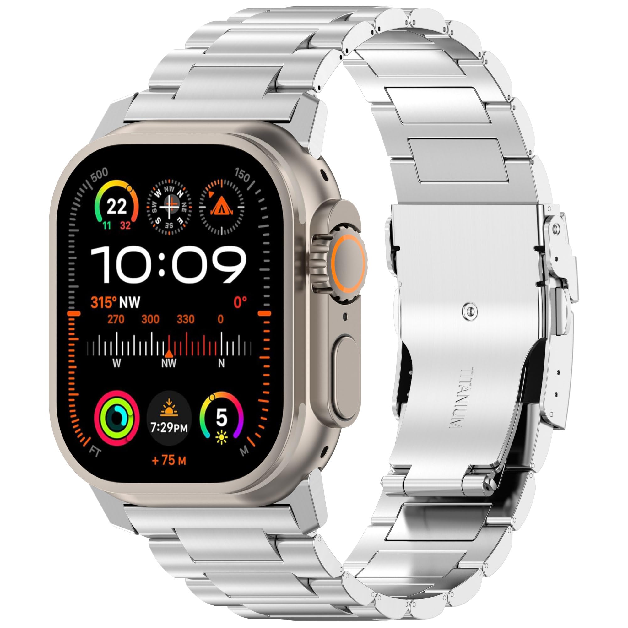 T03-Silver 42/44/45/49mm Best apple watch bands in use, Apple watch band , Applewatchbands.us