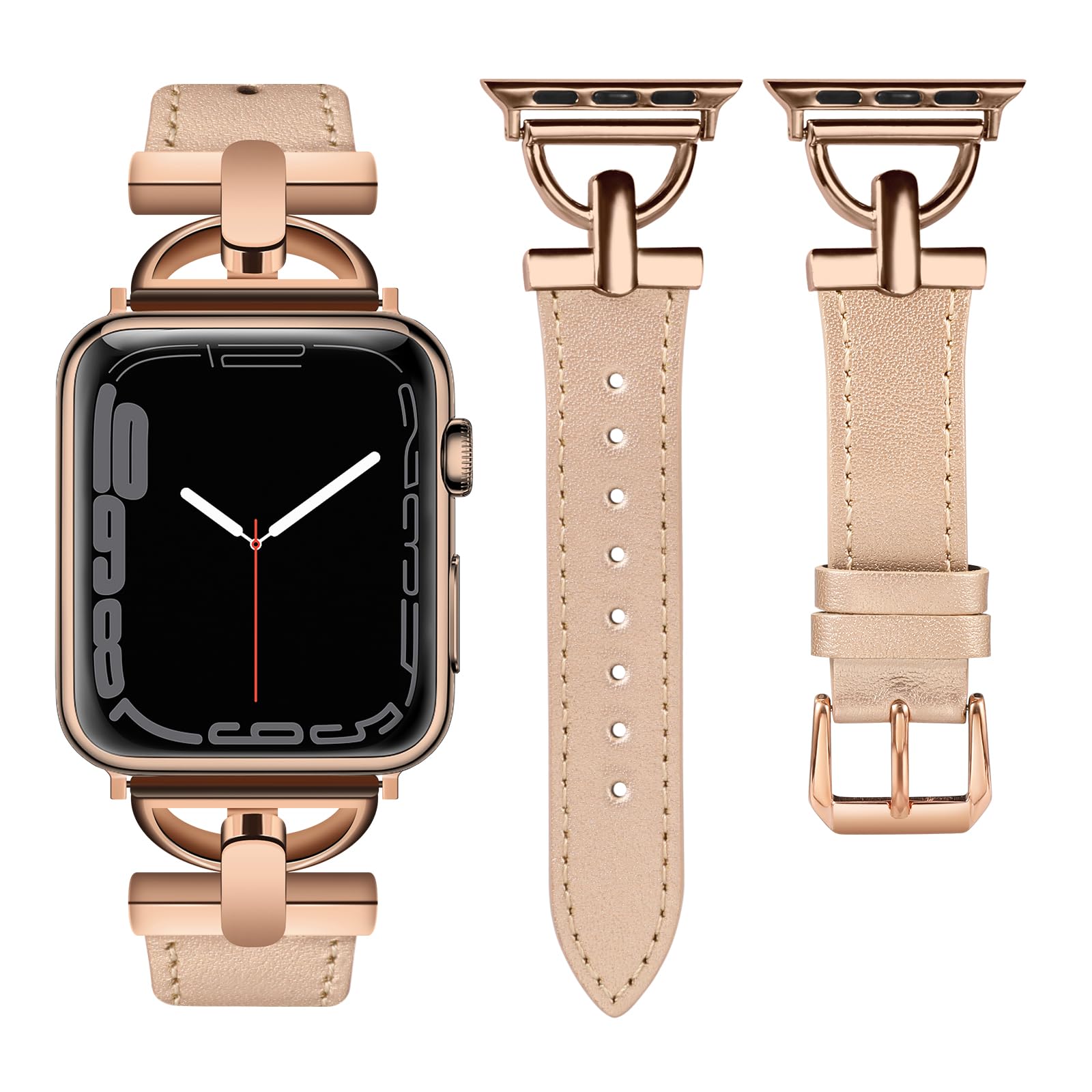 Rose Gold/Rose Gold 38/40/41/42mm(Series 10) Best apple watch bands in use, Apple watch band , Applewatchbands.us