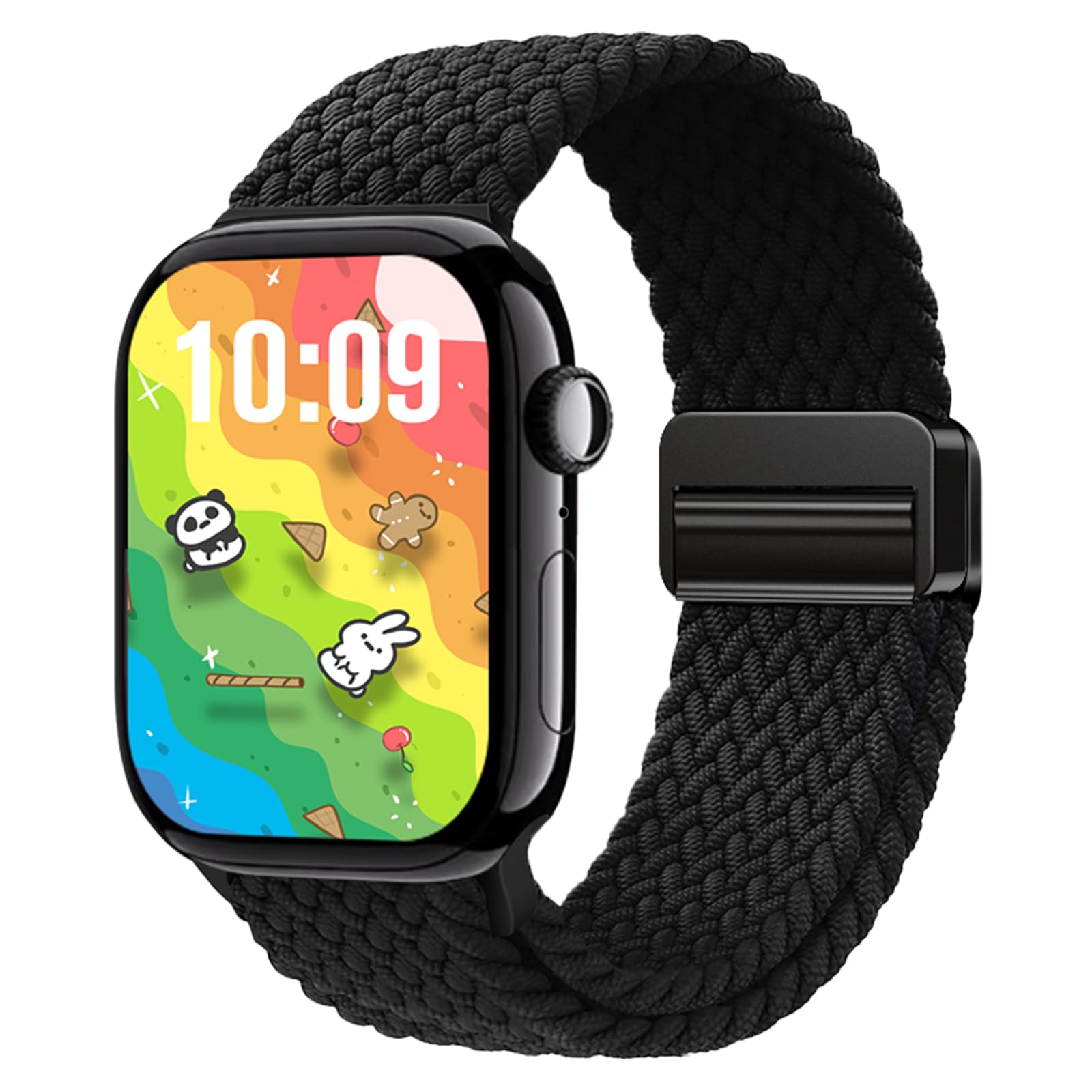 Rainbow+Black+Starlight 42/44/45/49mm Best apple watch bands in use, Apple watch band , Applewatchbands.us