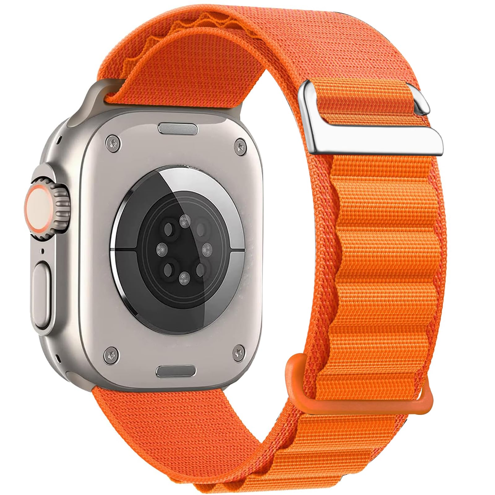 Orange/Titanium  Best apple watch bands in use, Apple watch band , Applewatchbands.us