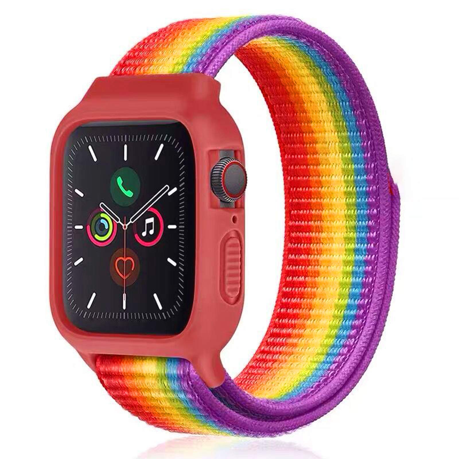 rainbow 38mm/40mm/41mm/42mm-Series 10 Best apple watch bands in use, Apple watch band , Applewatchbands.us