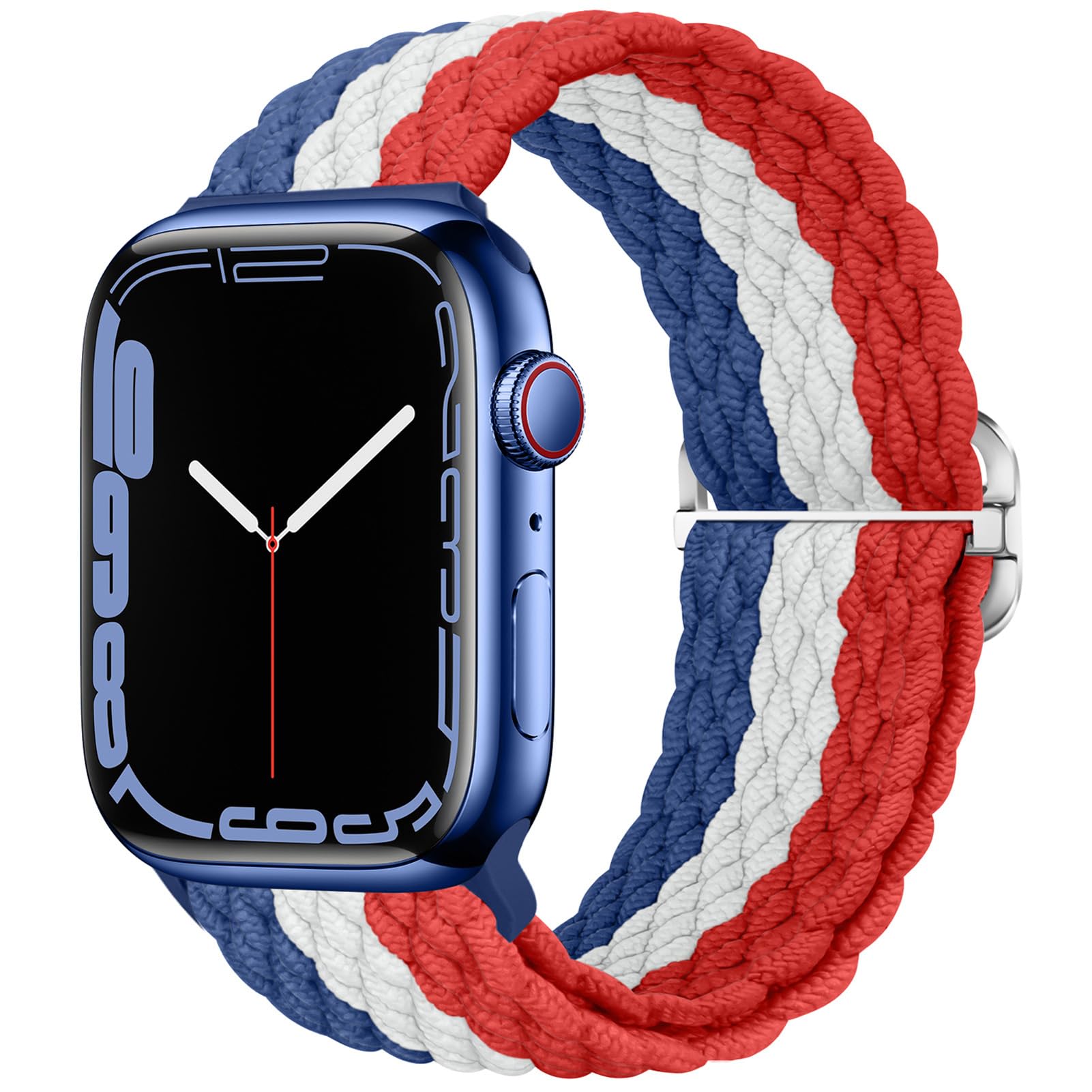 Black&Red 38mm/40mm/41mm/42mm(Series 10) Best apple watch bands in use, Apple watch band , Applewatchbands.us