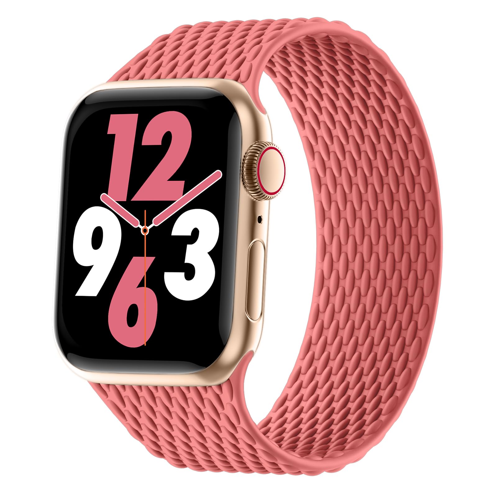 Pink Punch 49/46/45/44/42mm(Series 3) S: 5.9"-6.2" Best apple watch bands in use, Apple watch band , Applewatchbands.us