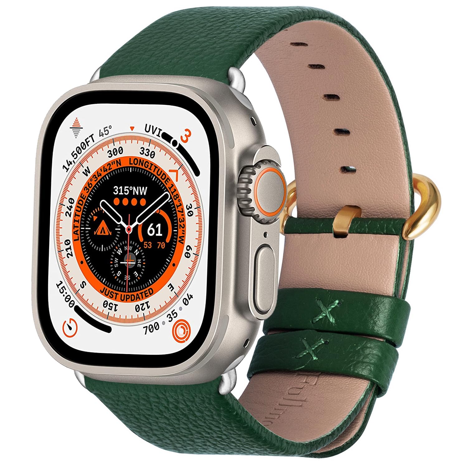 Dark green/golden 38mm/40mm/41mm/42mm(Series 10) Best apple watch bands in use, Apple watch band , Applewatchbands.us