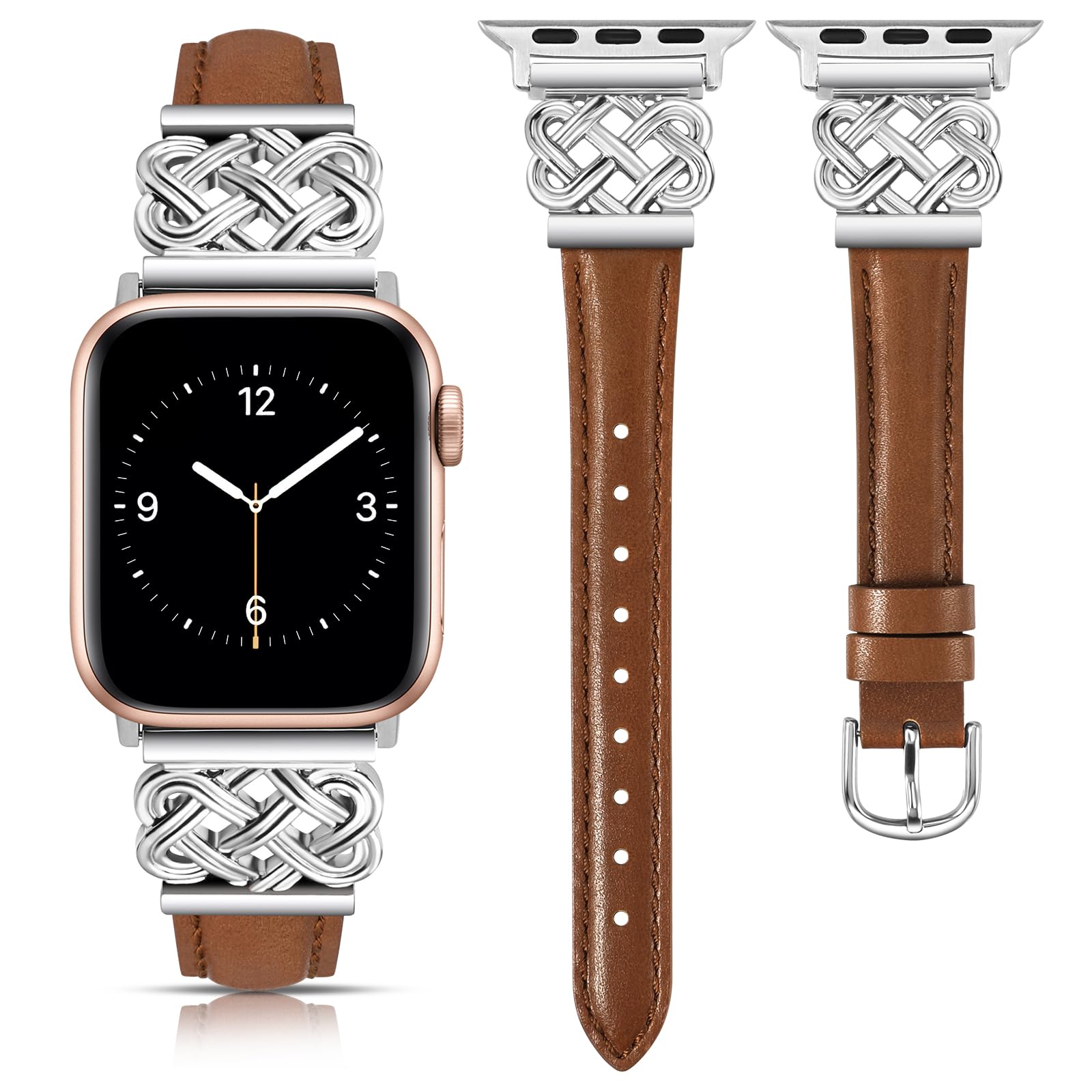 Starlight/Silver 49/46/45/44/42mm(Seires 3) Best apple watch bands in use, Apple watch band , Applewatchbands.us