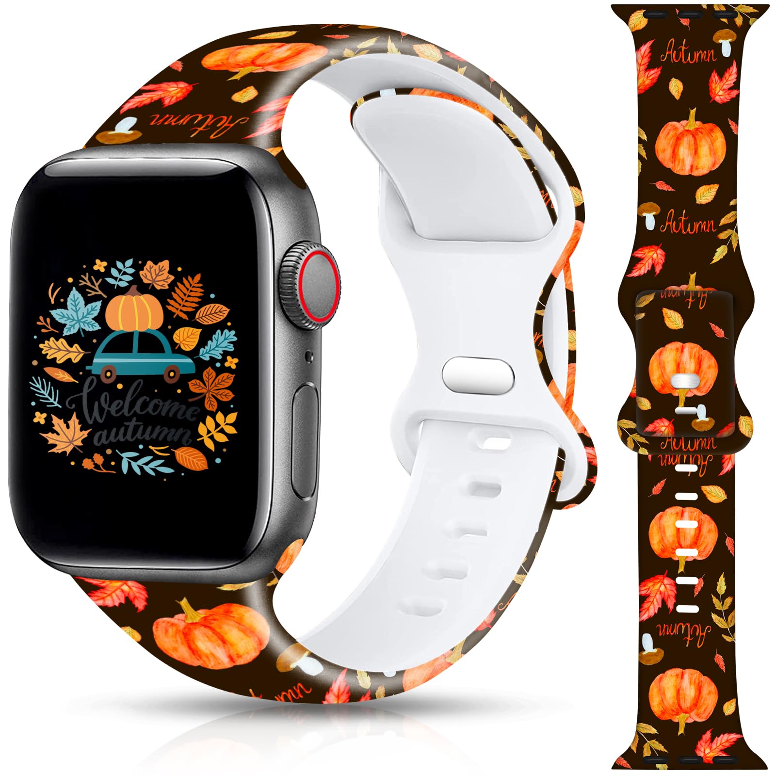 Merry Christmas 44/45/46/49/42mm(Series 3) Best apple watch bands in use, Apple watch band , Applewatchbands.us