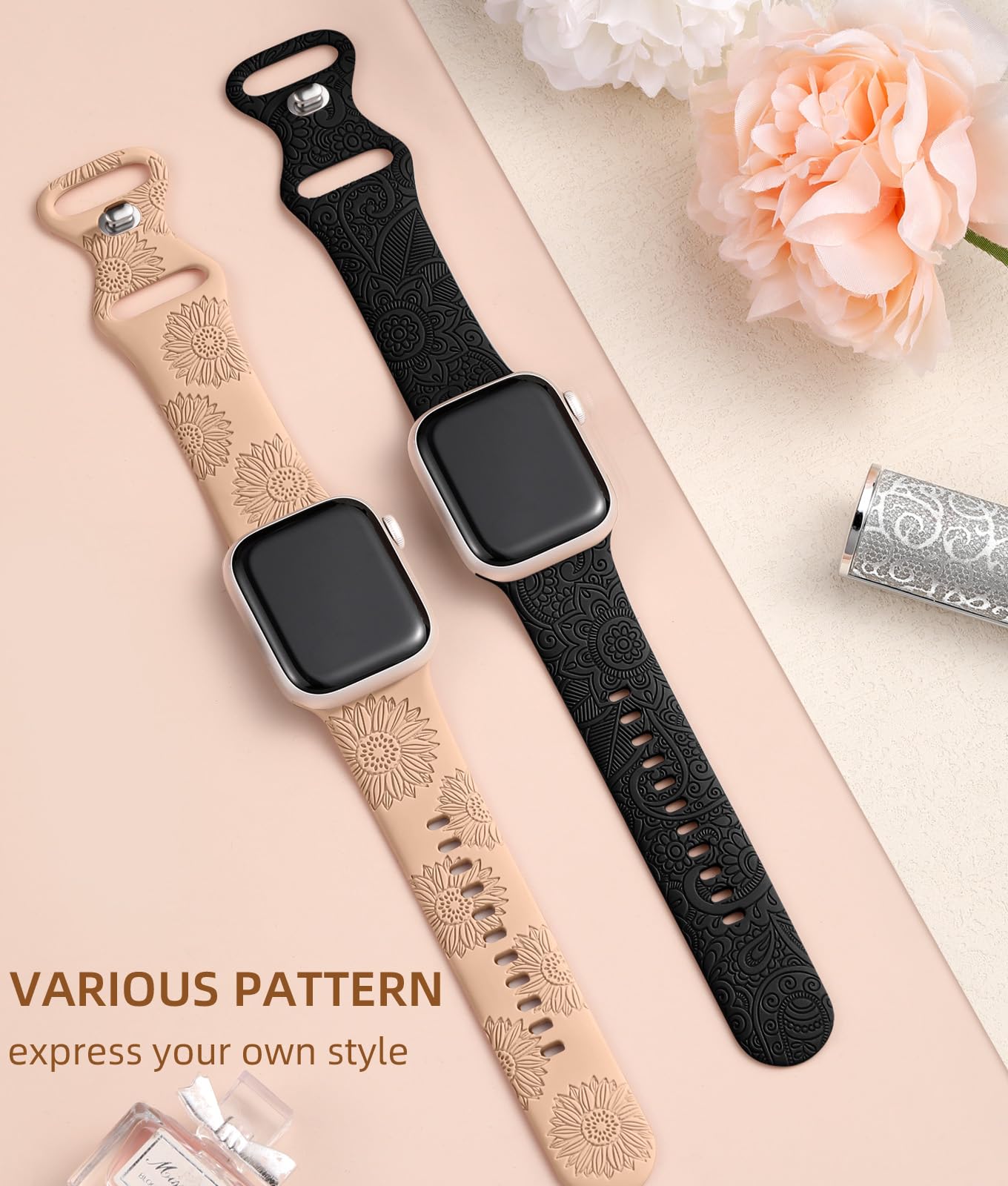 A-Milk Tea+Black 44mm/45mm/46mm/49mm/Series 3 2 1 42mm Best apple watch bands in use, Apple watch band , Applewatchbands.us