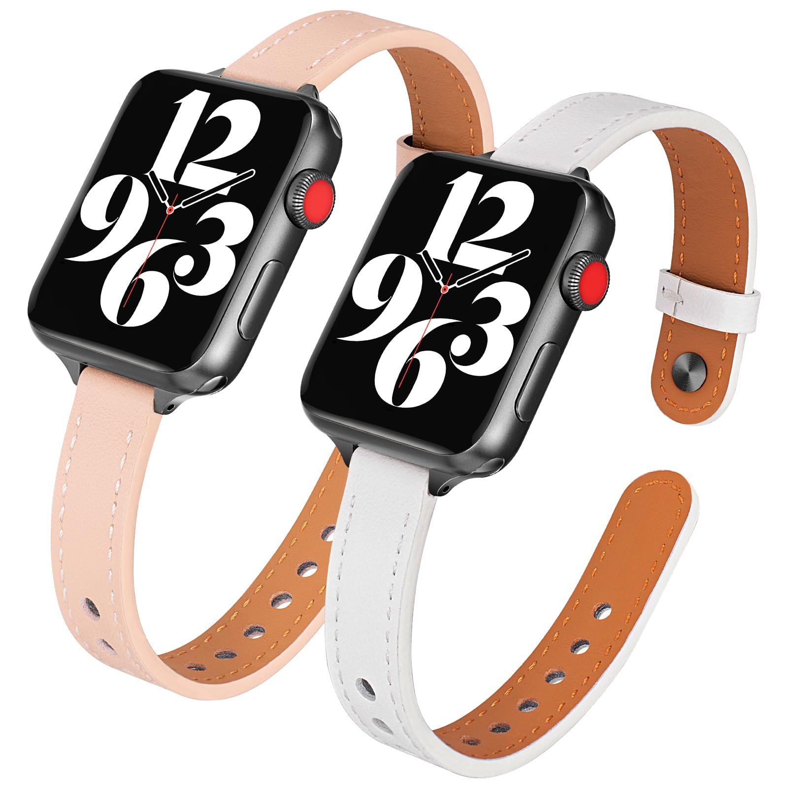 White/Pink for Black 38mm/40mm/41mm Best apple watch bands in use, Apple watch band , Applewatchbands.us