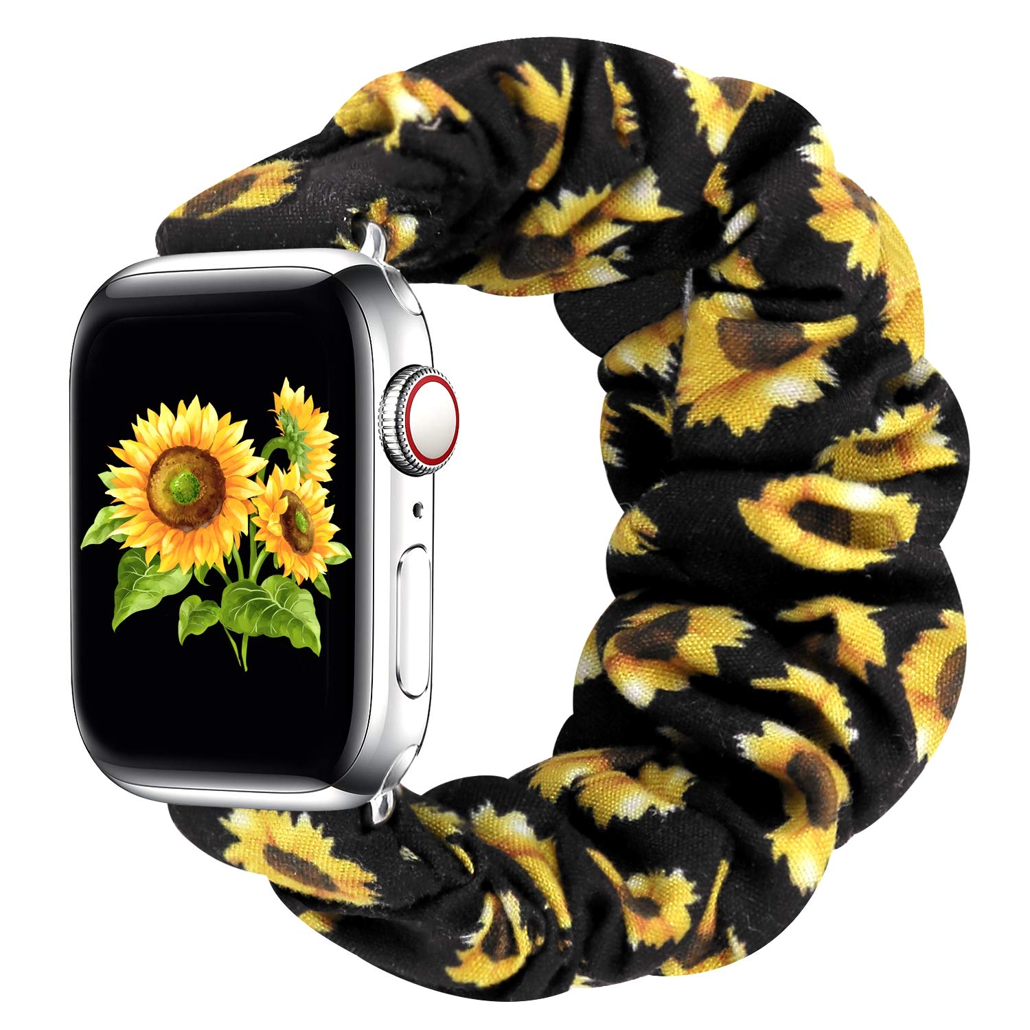 H-Black Rose 38mm/40mm/41mm-S/M Best apple watch bands in use, Apple watch band , Applewatchbands.us