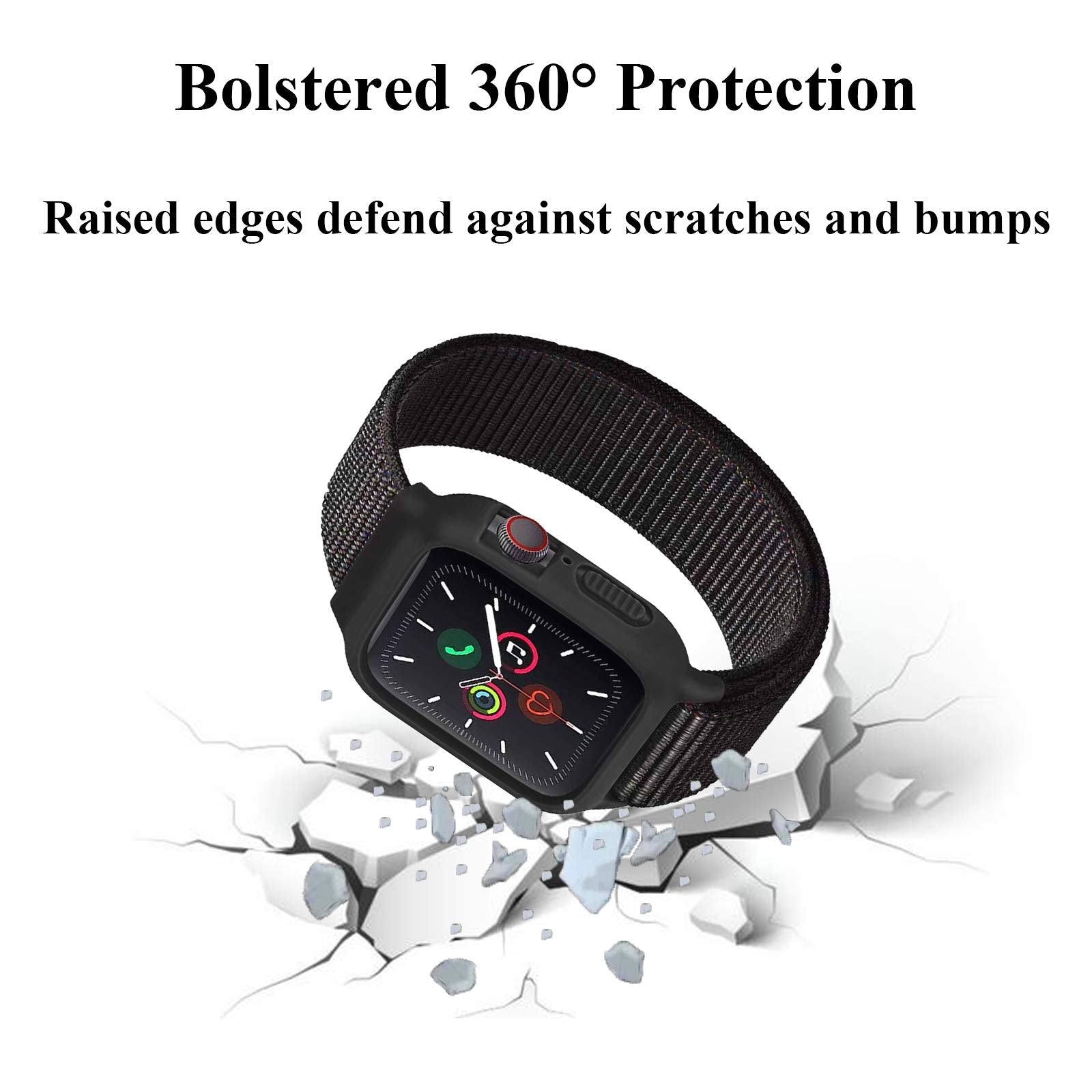 Black+Cape Blue 38mm/40mm/41mm/42mm-Series 10 Best apple watch bands in use, Apple watch band , Applewatchbands.us