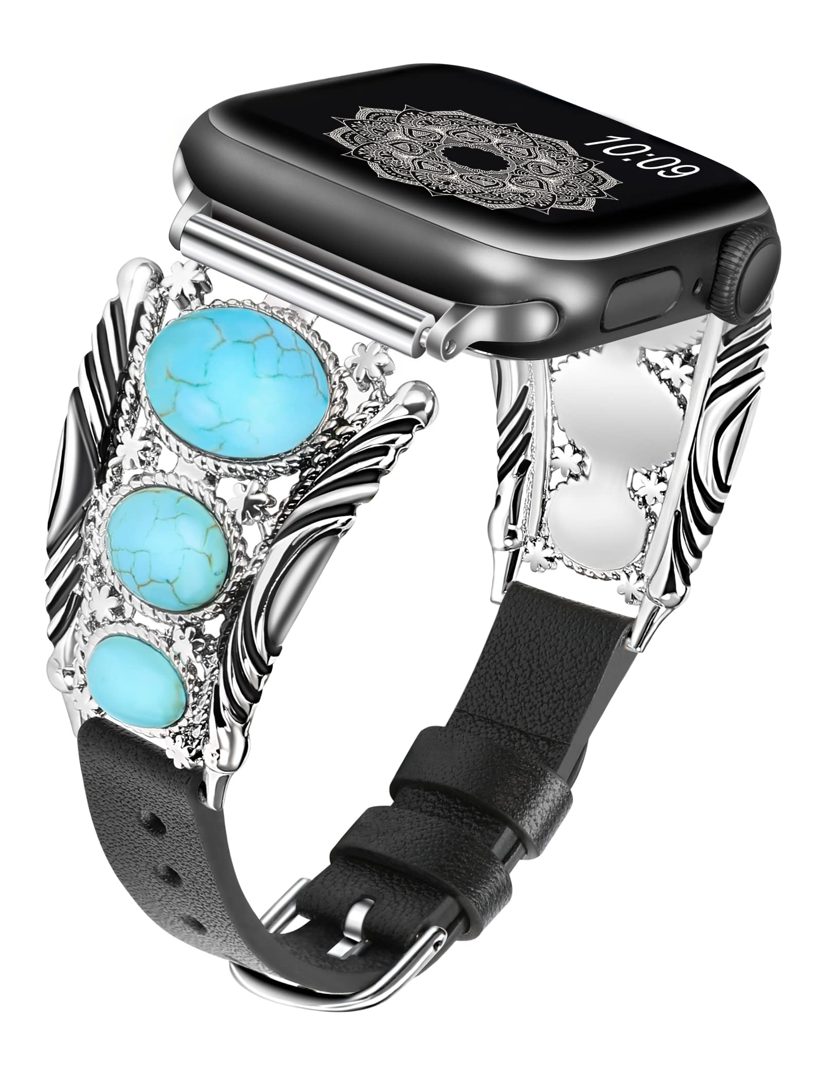 Starlight/Turquoise 38/40/41/42mm(Series 10) Best apple watch bands in use, Apple watch band , Applewatchbands.us