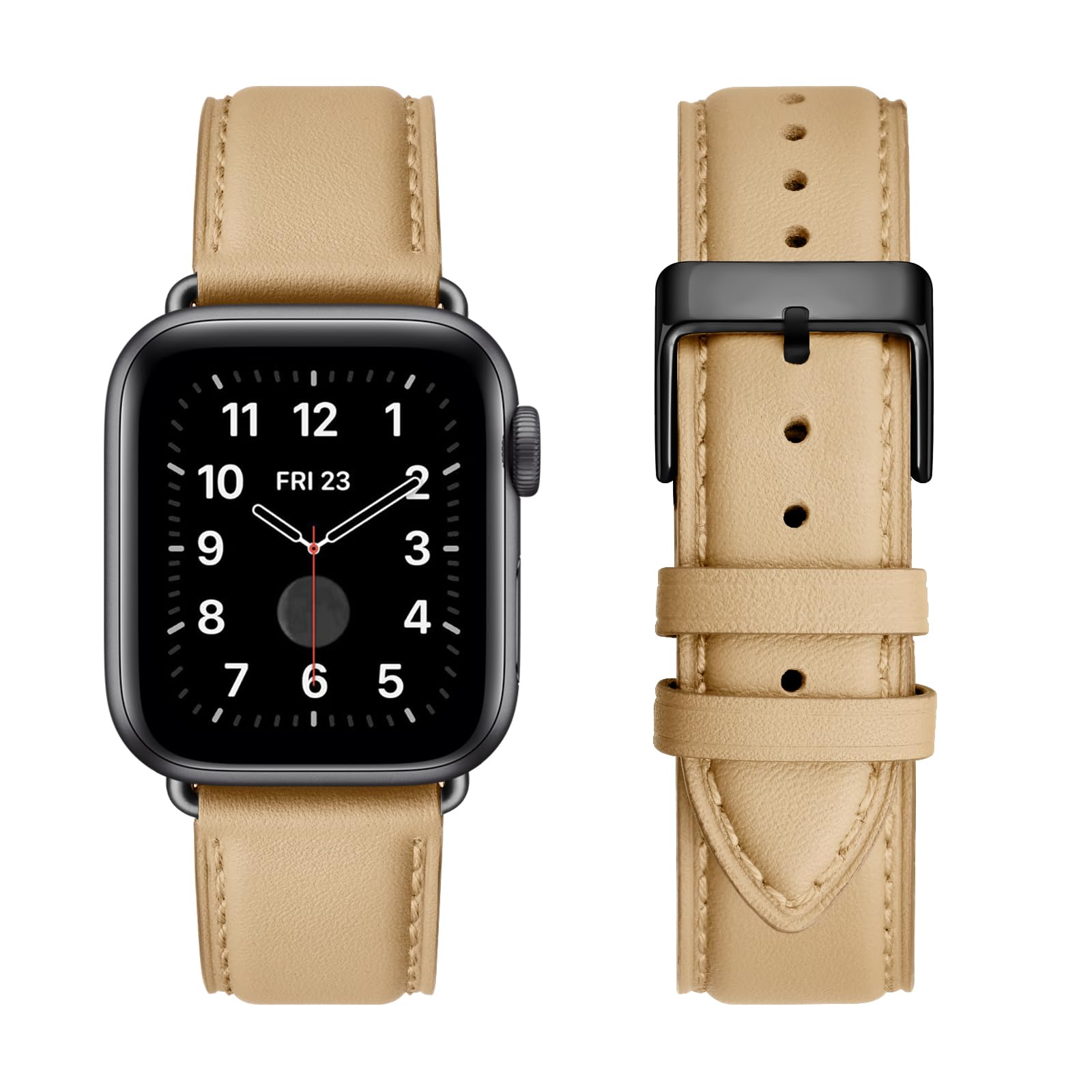 Brown/Silver 49mm/46mm/45mm/44mm/42mm(Series 3 2 1) Best apple watch bands in use, Apple watch band , Applewatchbands.us