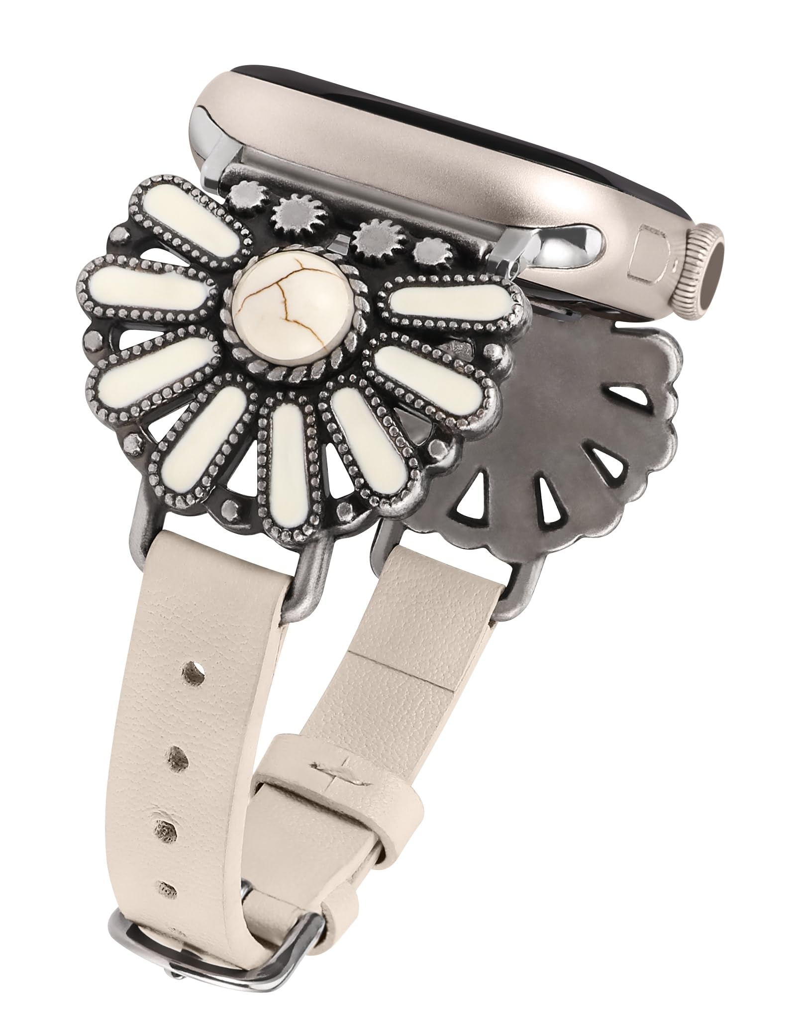 Starlight/White Turquoise 38/40/41/42mm(Series 10) Best apple watch bands in use, Apple watch band , Applewatchbands.us