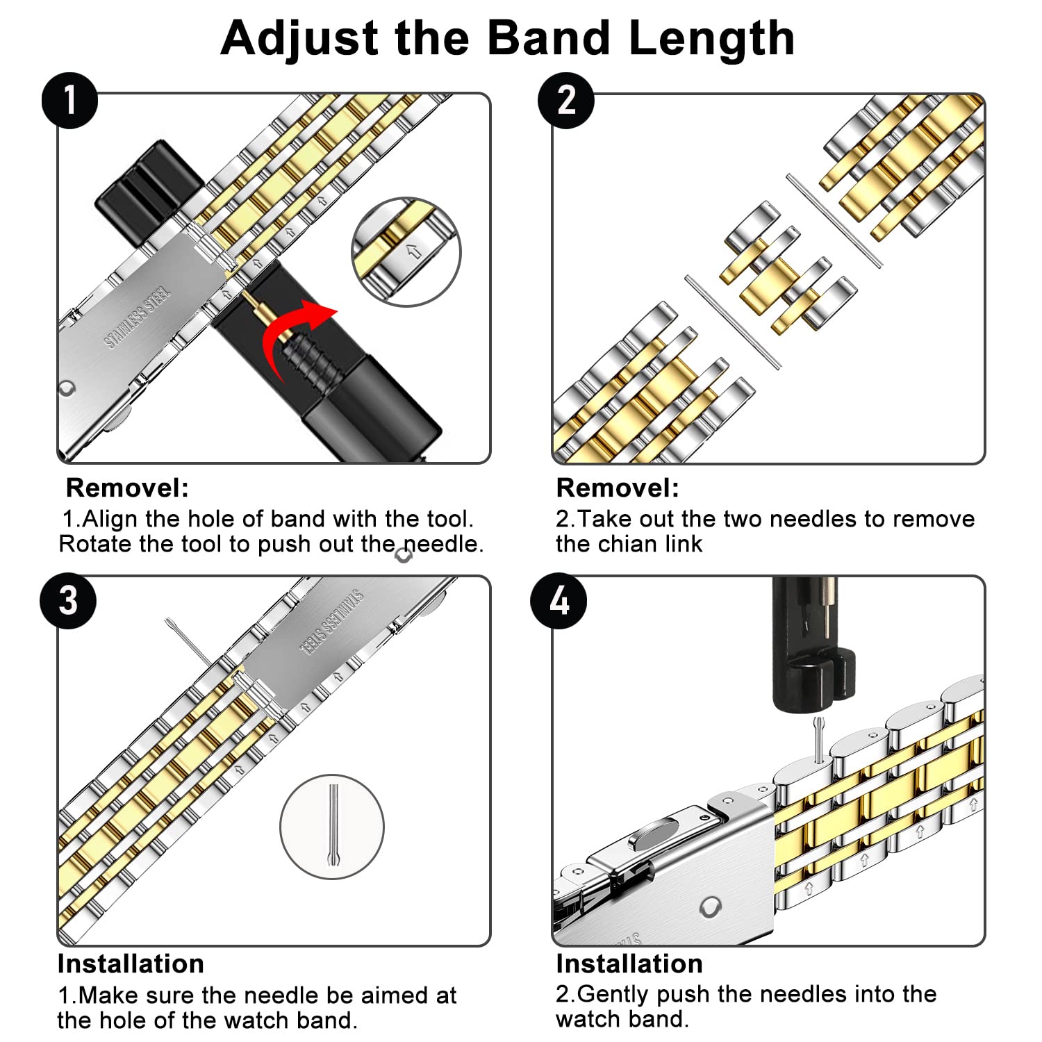 Silver/Rose Gold 49mm 45mm 44mm 42mm Best apple watch bands in use, Apple watch band , Applewatchbands.us