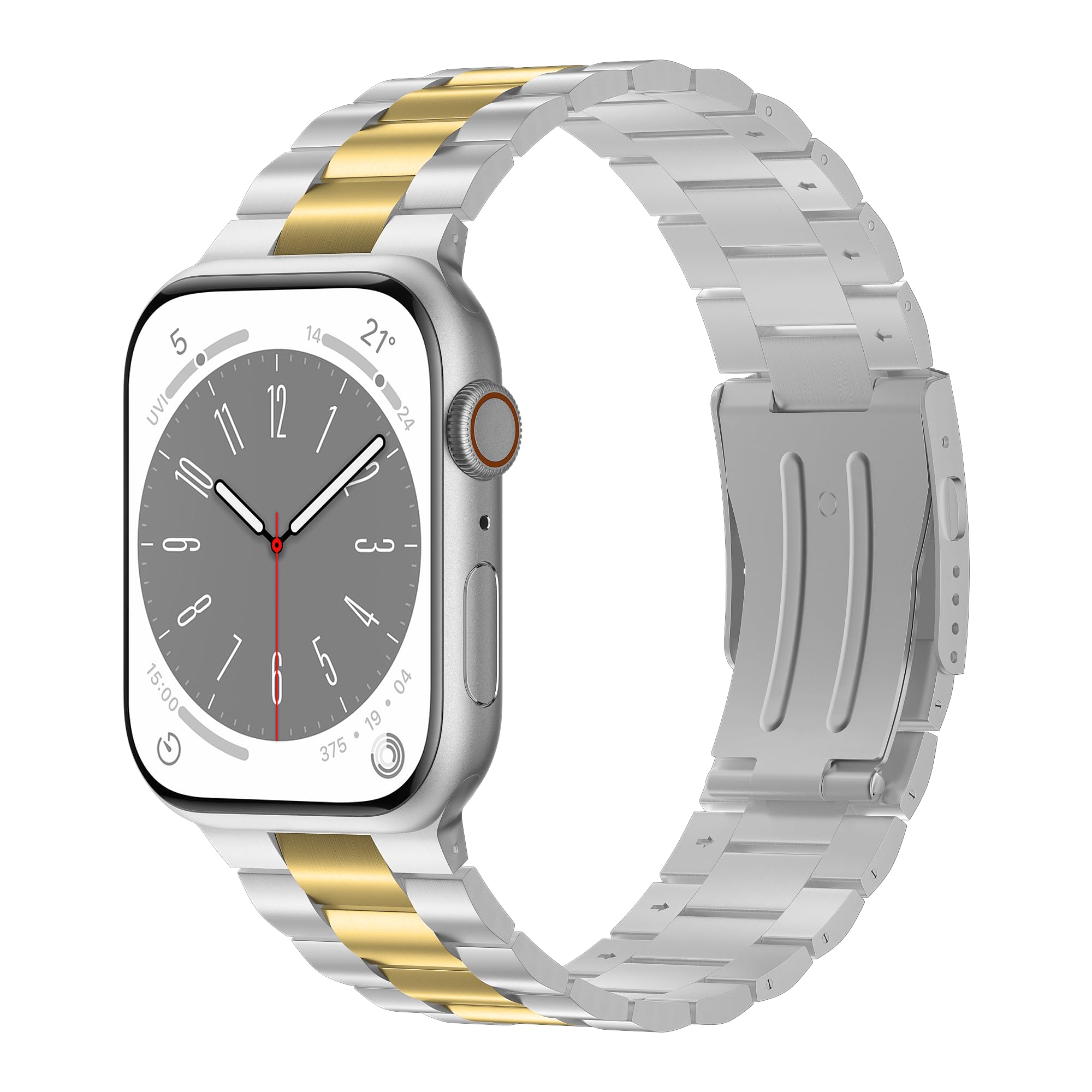 Gold Ultra 2/Ultra/46mm/45mm/44mm/42mm (Series 3/2/1) Best apple watch bands in use, Apple watch band , Applewatchbands.us