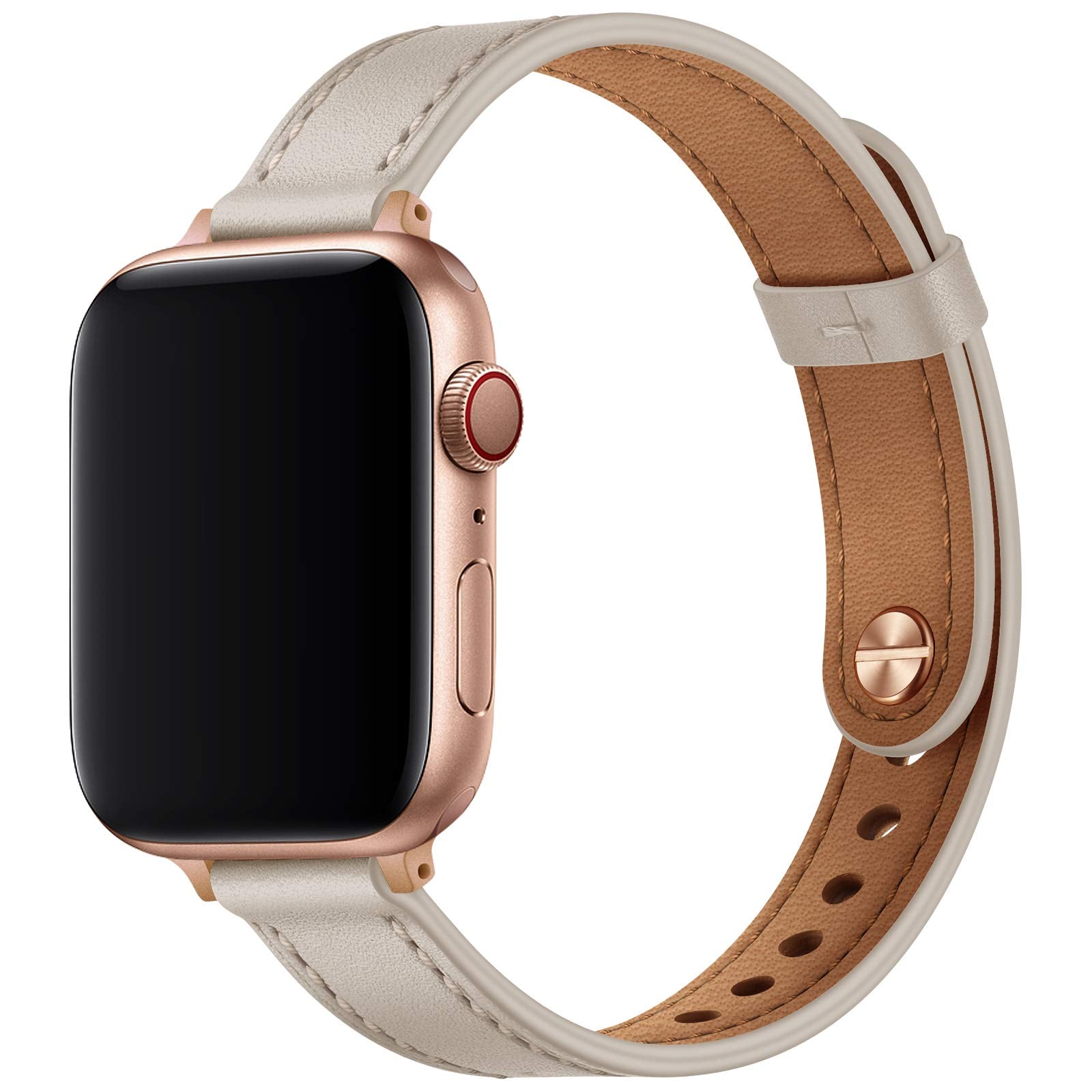 Brown/Rose Gold 49mm/46mm/45mm/44mm/42mm-Series 3 2 1 Best apple watch bands in use, Apple watch band , Applewatchbands.us