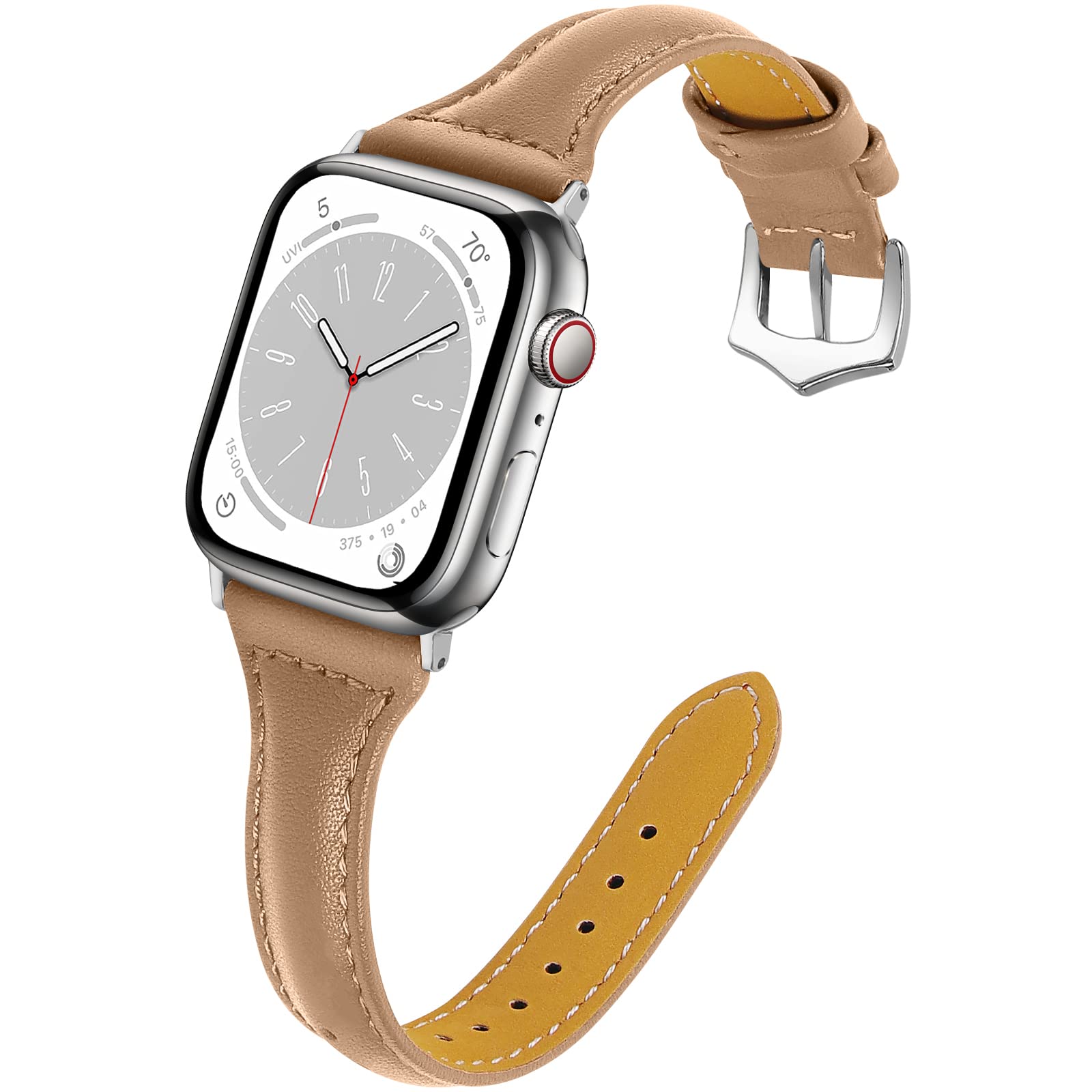 Beige/Gold 49mm/46mm/45mm/44mm/42mm(Series 3) Best apple watch bands in use, Apple watch band , Applewatchbands.us