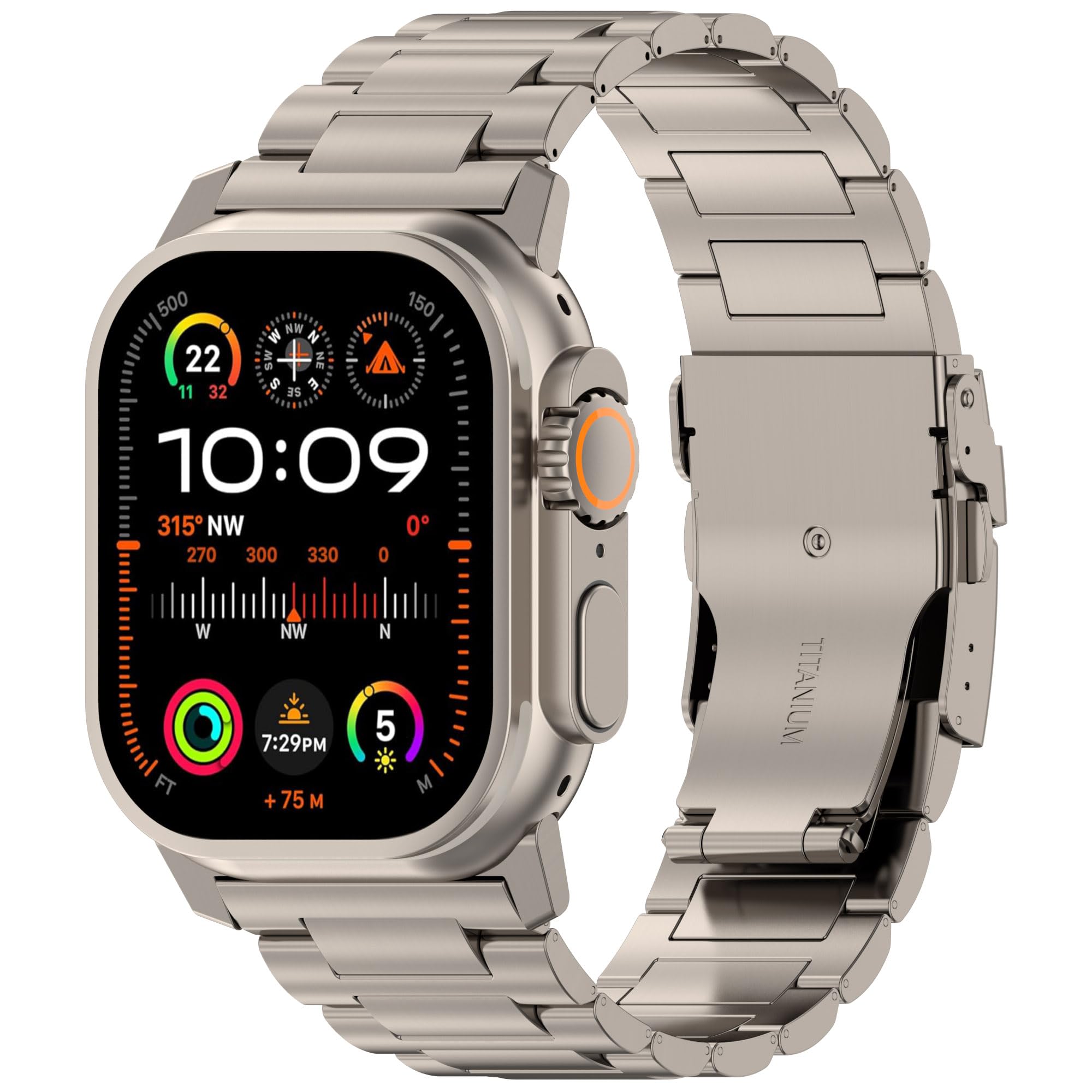 T03-Titanium 42/44/45/49mm Best apple watch bands in use, Apple watch band , Applewatchbands.us