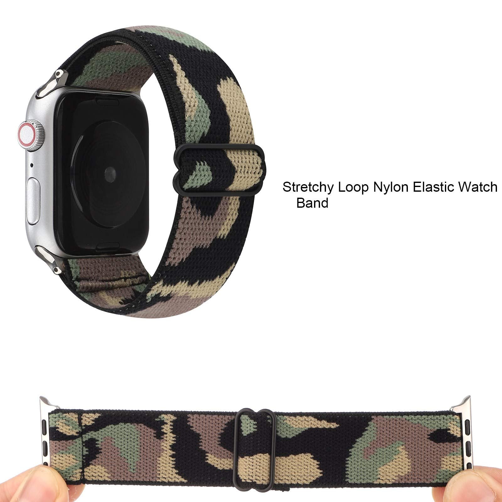 Black/Red Stars 38mm/40mm/41mm Best apple watch bands in use, Apple watch band , Applewatchbands.us