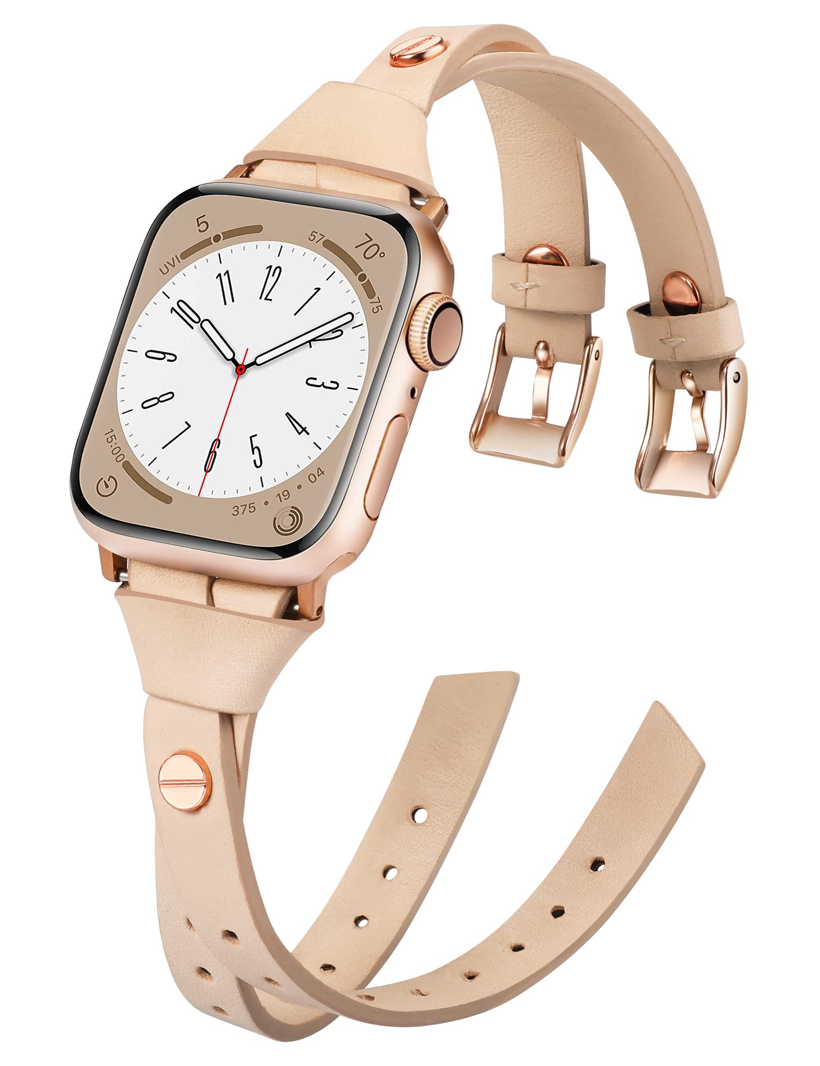 Black with Rose Gold 49/46/45/44/42mm(Seires 3) Best apple watch bands in use, Apple watch band , Applewatchbands.us