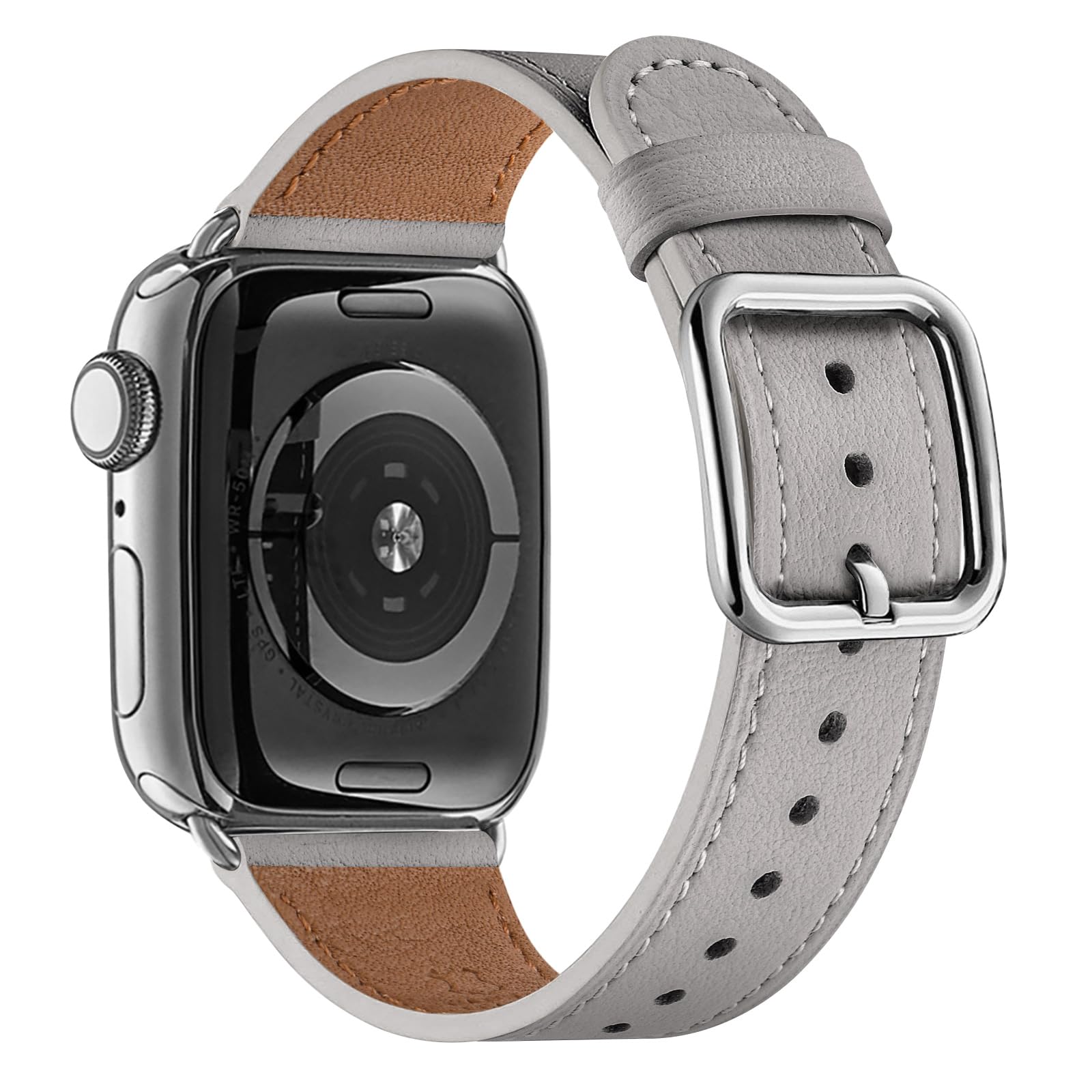 Brown/Silver 38mm/40mm/41mm/42mm(Series 10) Best apple watch bands in use, Apple watch band , Applewatchbands.us