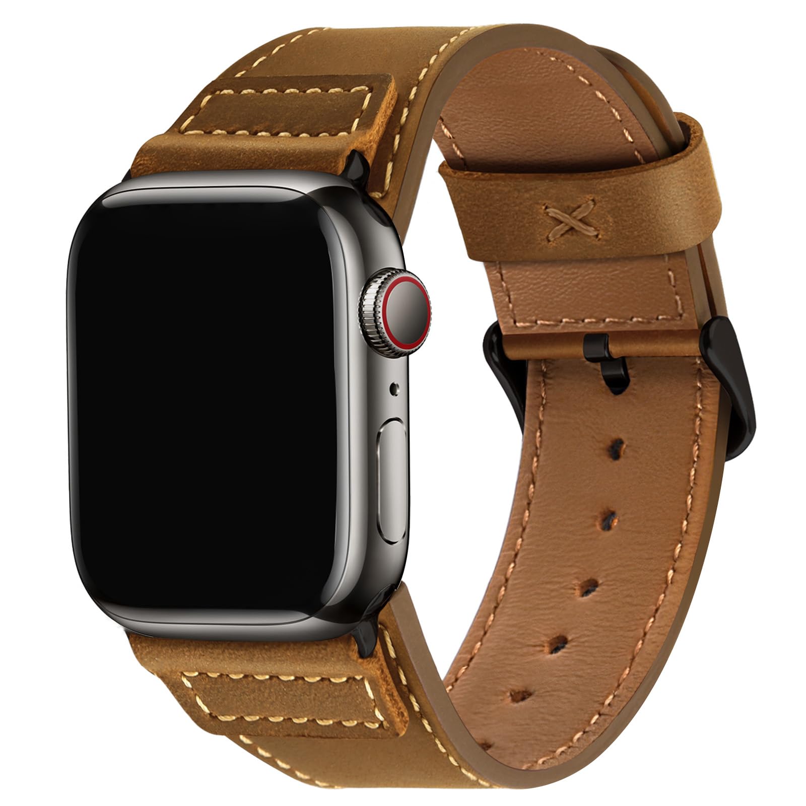 Brown 49/46/45/44/42mm(Series 3) Best apple watch bands in use, Apple watch band , Applewatchbands.us