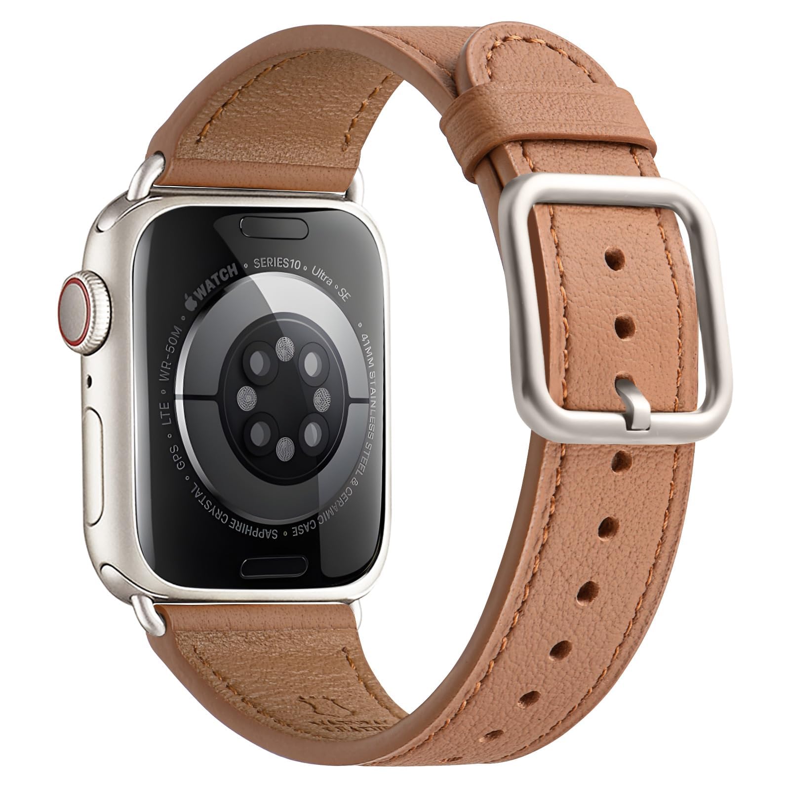 Pink Sand/Soft Gold 38mm/40mm/41mm/42mm(Series 10) Best apple watch bands in use, Apple watch band , Applewatchbands.us