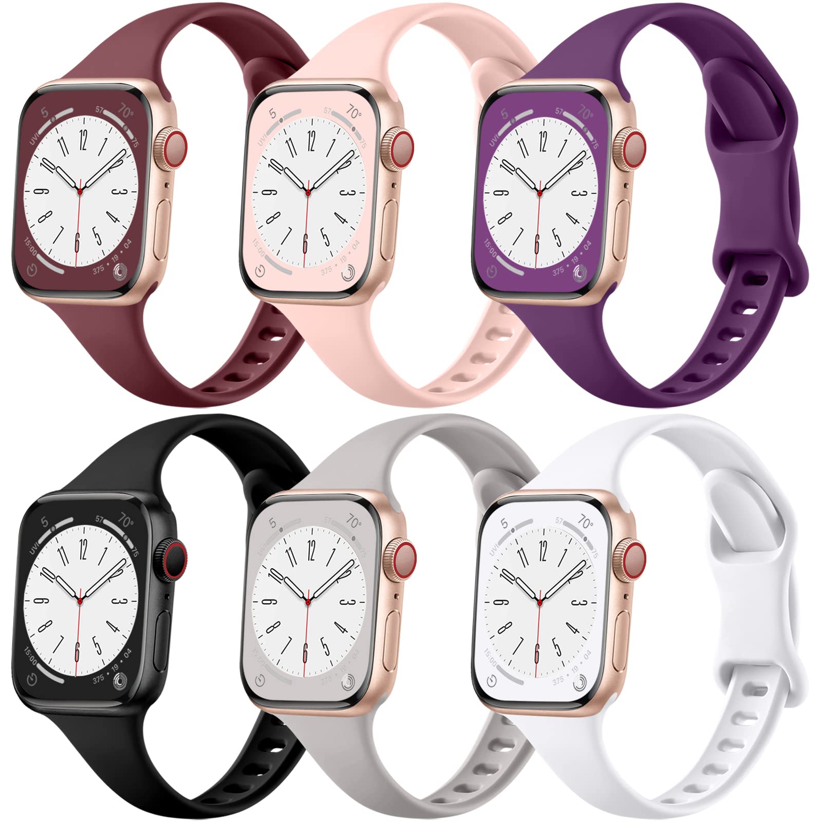 White/Black/Beige/Light Purple/Pink/Brown 44mm/45mm/46mm/49mm/(42mm-Series 3 2 1) Best apple watch bands in use, Apple watch band , Applewatchbands.us