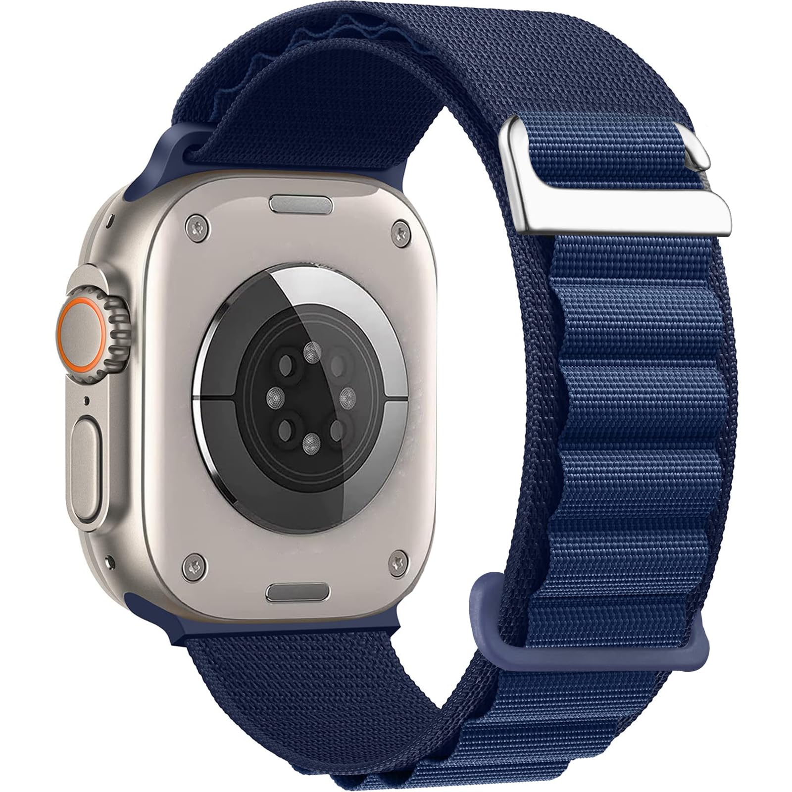 Midnight Blue/Titanium  Best apple watch bands in use, Apple watch band , Applewatchbands.us