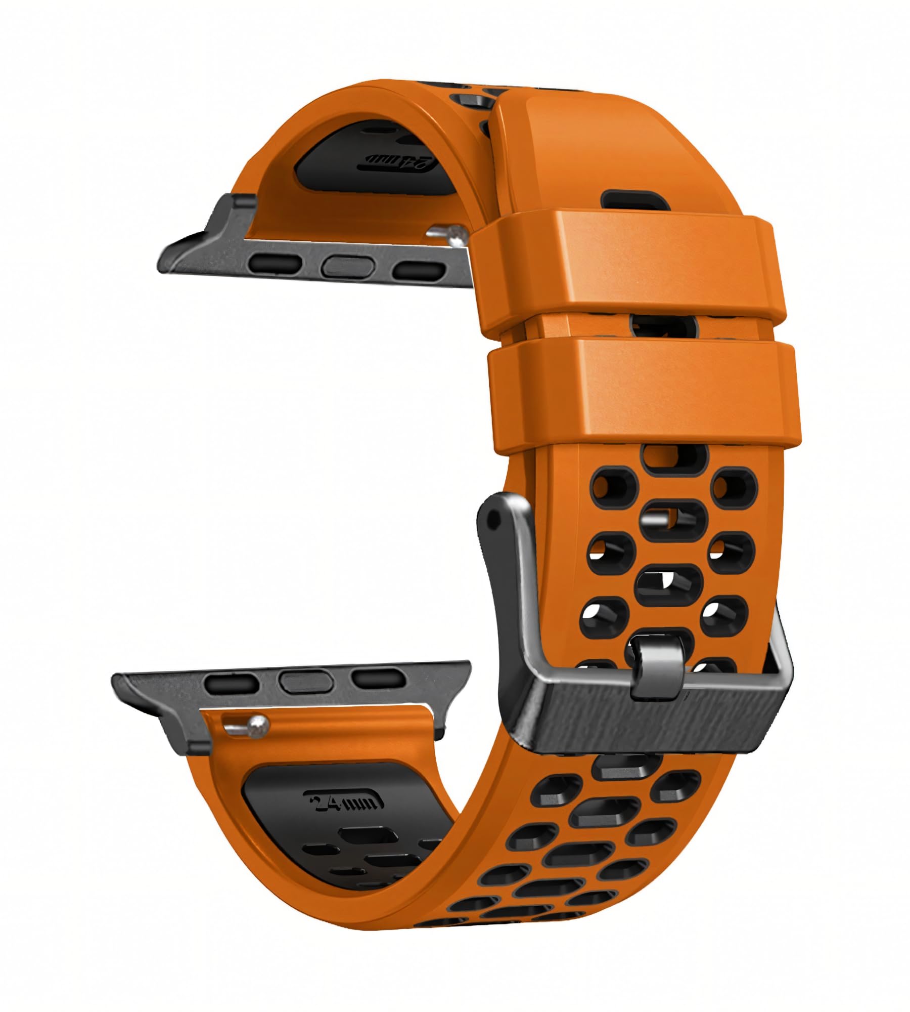 Orange_Black  Best apple watch bands in use, Apple watch band , Applewatchbands.us