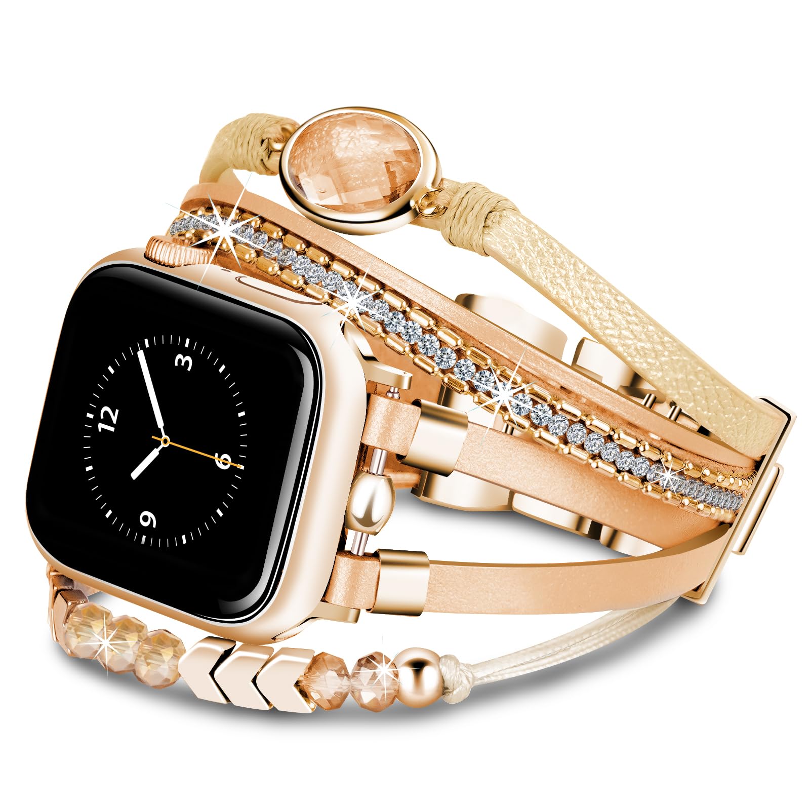 B-Rose Gold 42(series 10)/41/40/38mm Best apple watch bands in use, Apple watch band , Applewatchbands.us