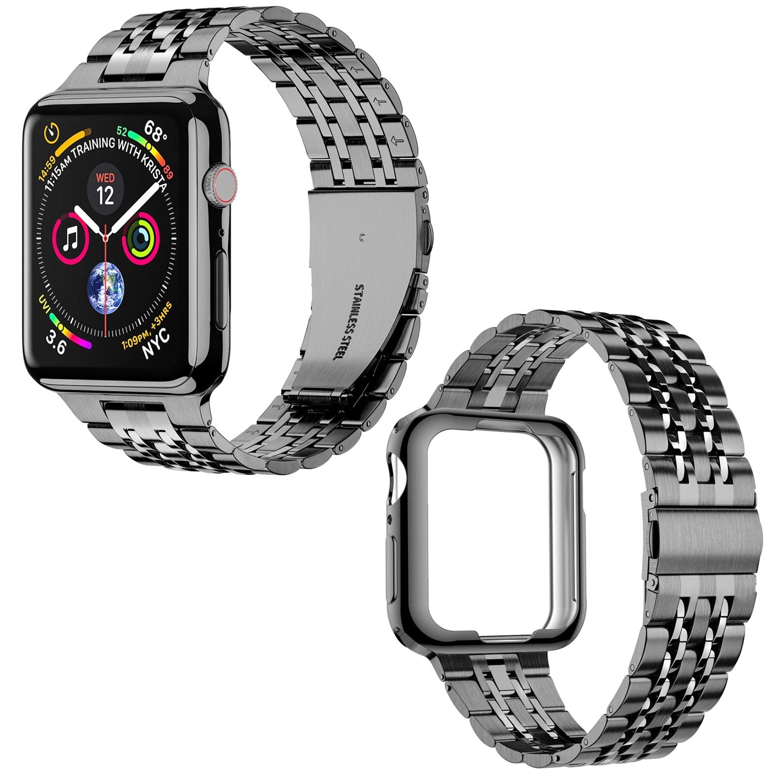 Black 38/40 mm Best apple watch bands in use, Apple watch band , Applewatchbands.us