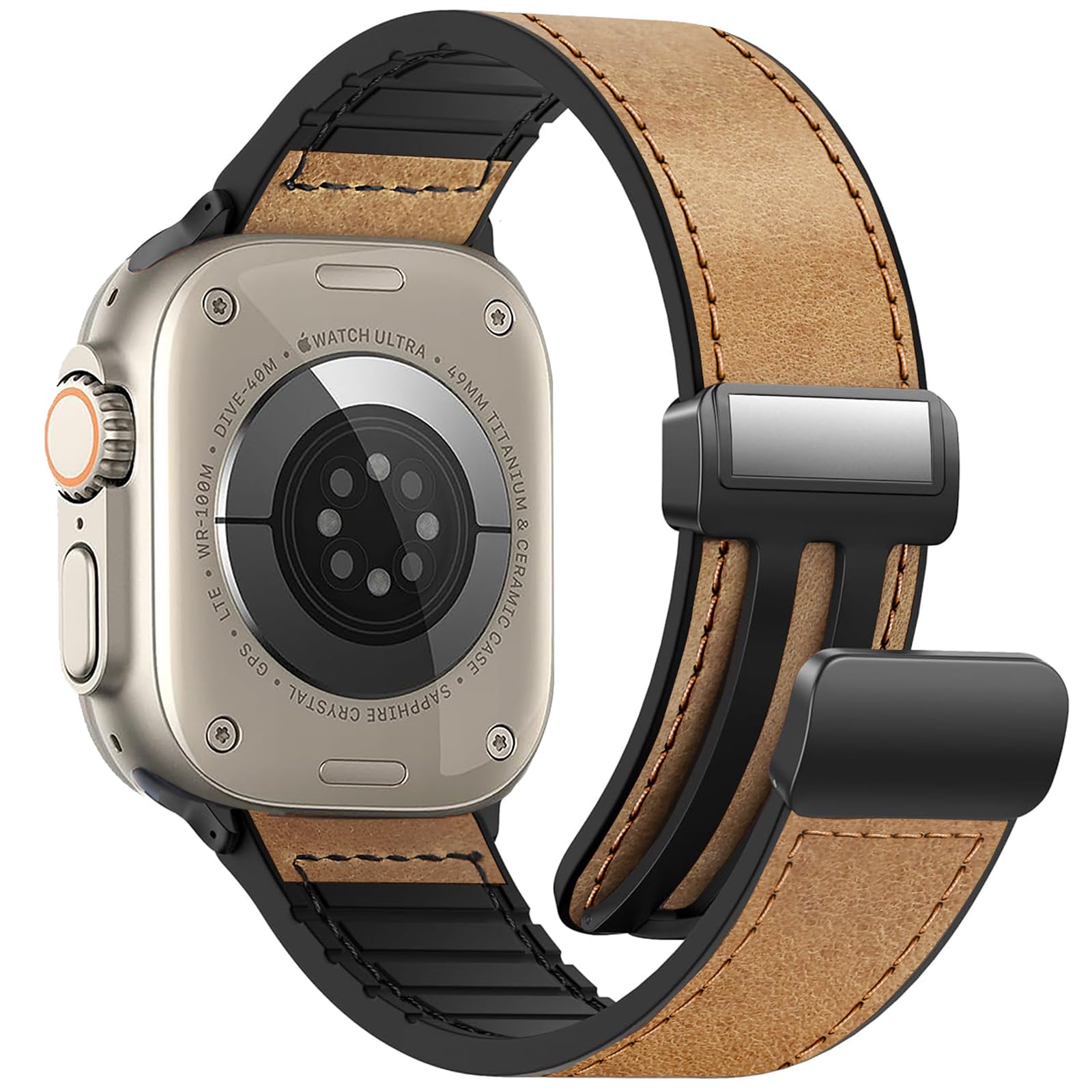 D-Brown 49/46/45/44/42mm(Series 1/2/3) Best apple watch bands in use, Apple watch band , Applewatchbands.us