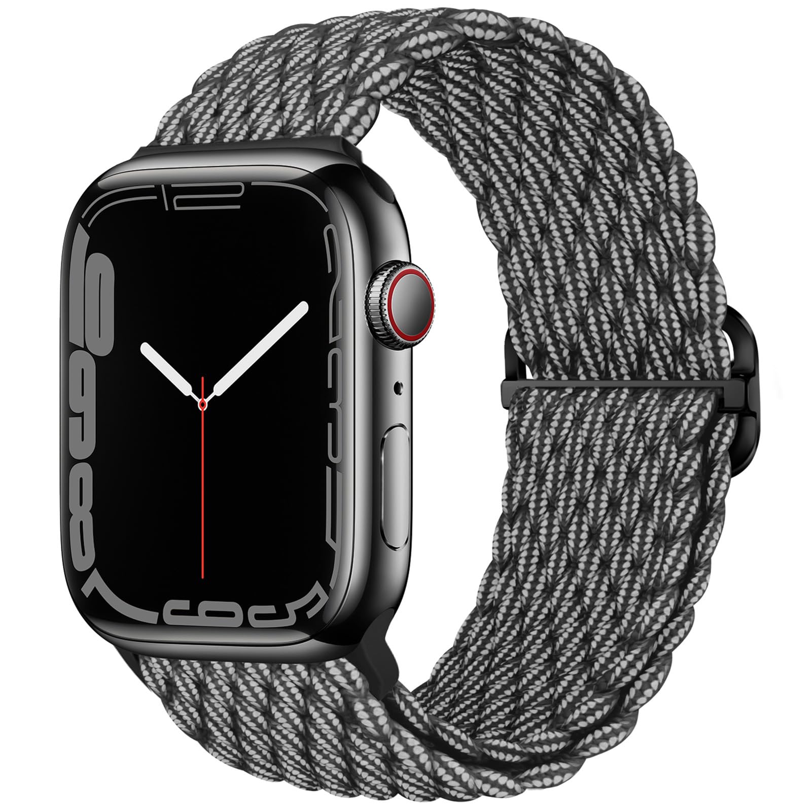 Black&Red 44mm/45mm/46mm/49mm/42mm(Series 3) Best apple watch bands in use, Apple watch band , Applewatchbands.us