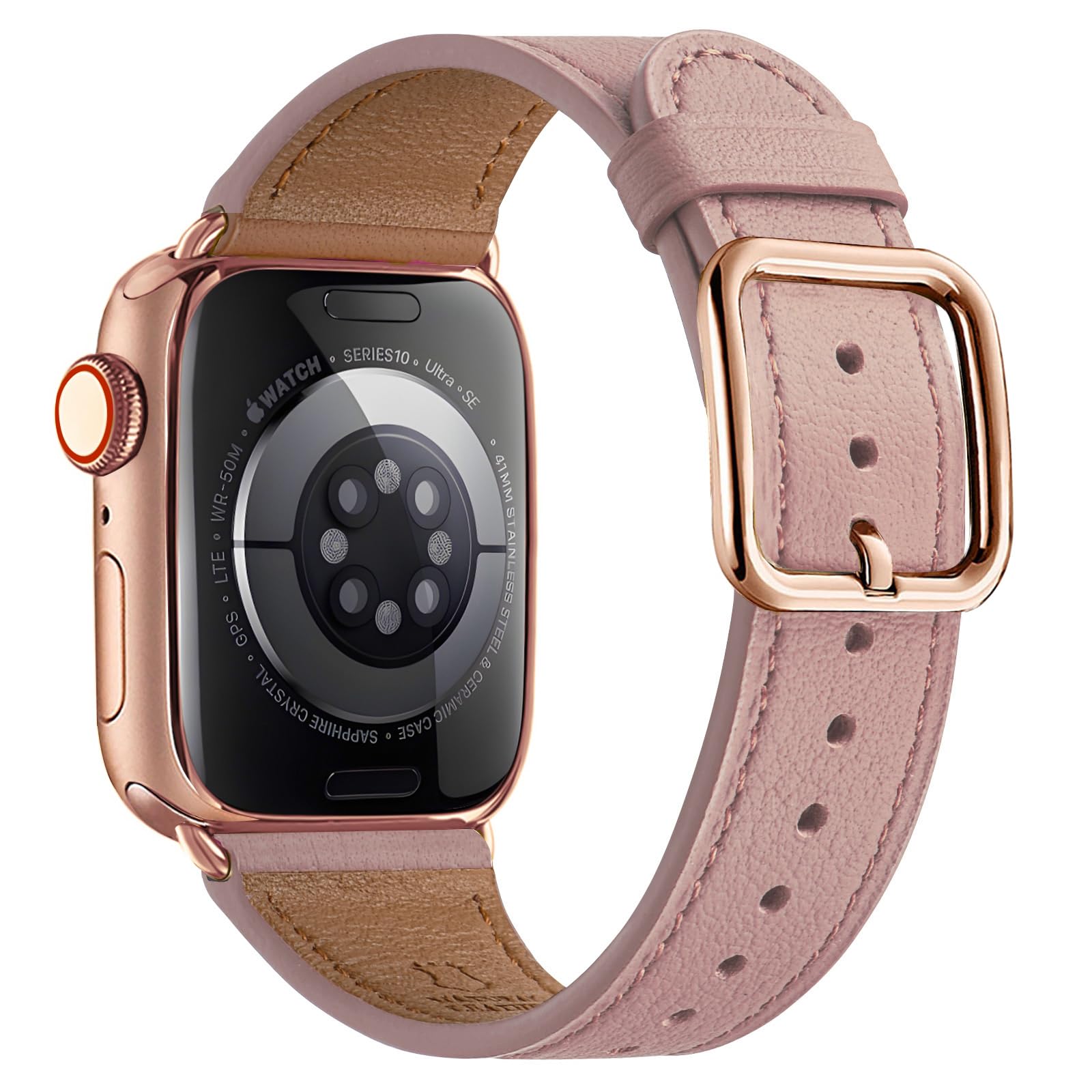 Brown/Gold 49mm/46mm/45mm/44mm/42mm(Series 3 2 1) Best apple watch bands in use, Apple watch band , Applewatchbands.us