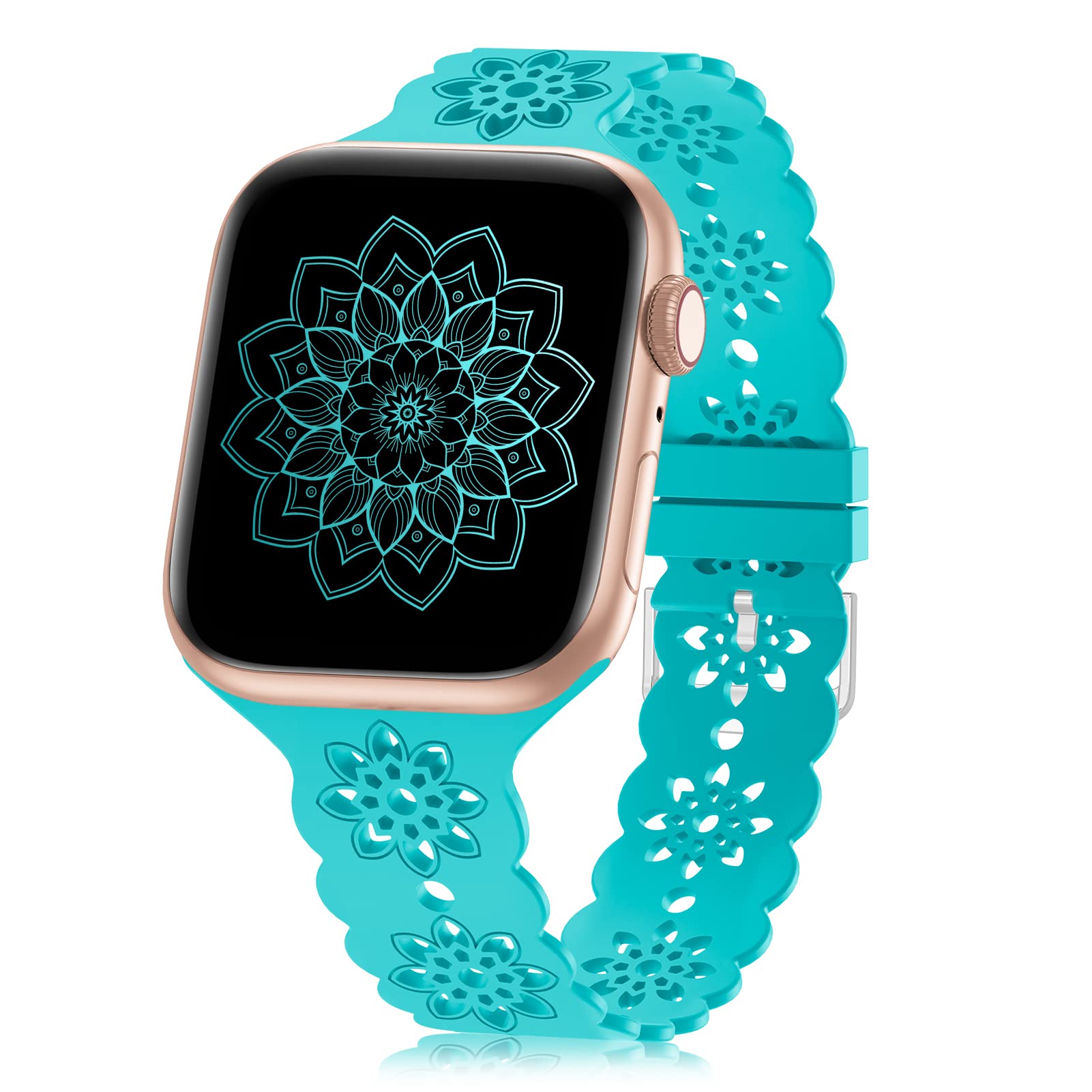 Teal 38/40/41/42mm(Series 10) Best apple watch bands in use, Apple watch band , Applewatchbands.us