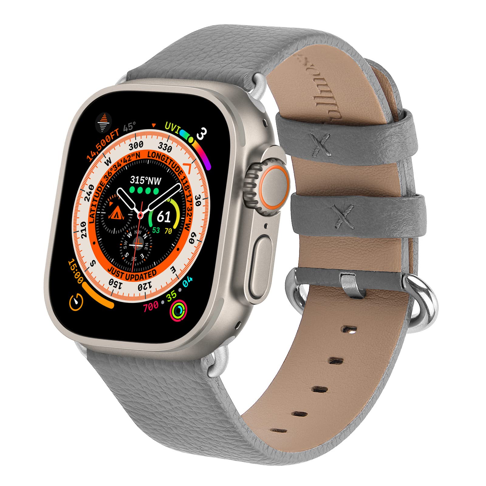 Blue+Rose Gold Hardware 44/45/46/49/42mm-Series 3 Best apple watch bands in use, Apple watch band , Applewatchbands.us