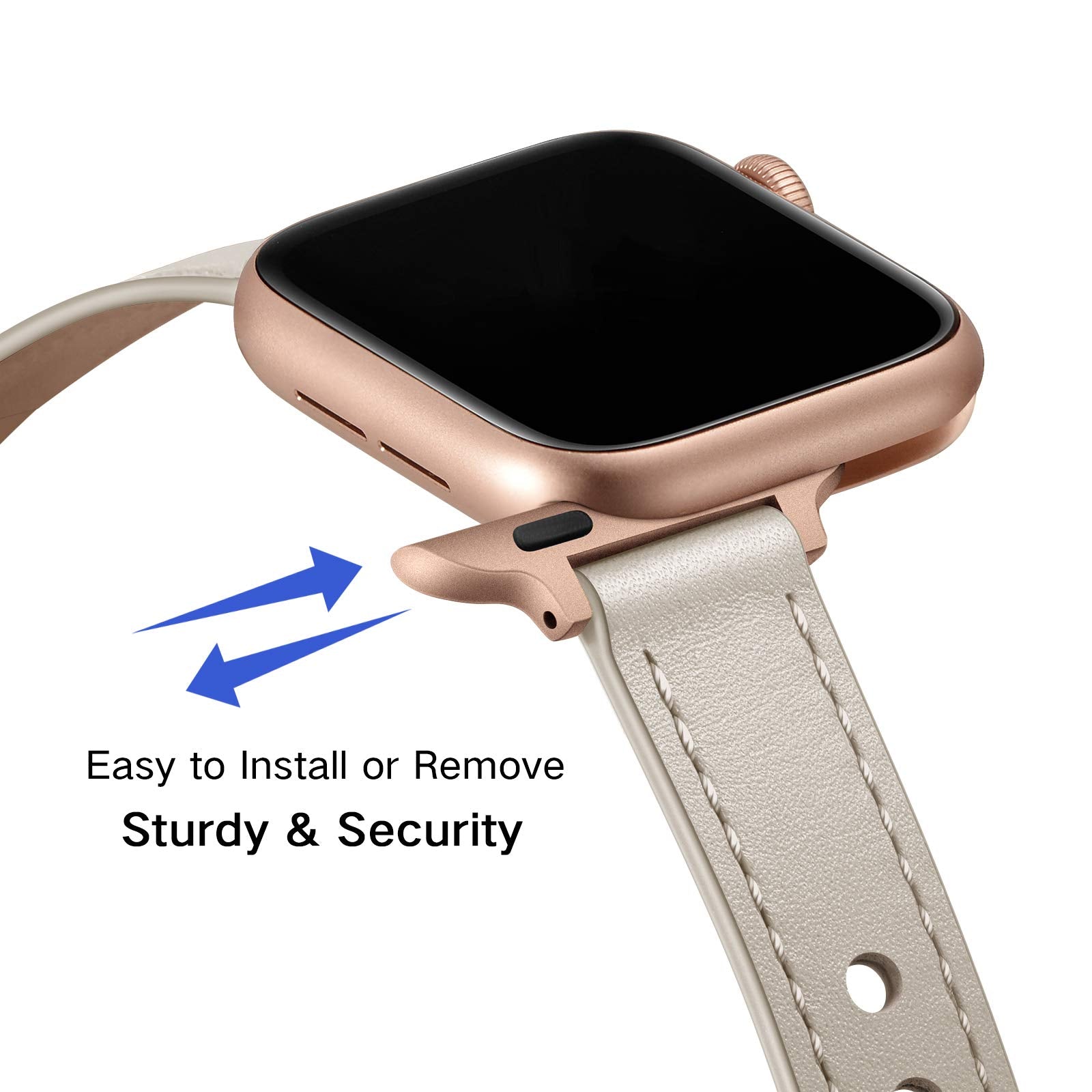 Starlight/Starlight 38mm/40mm/41mm/42mm-Series 10 Best apple watch bands in use, Apple watch band , Applewatchbands.us