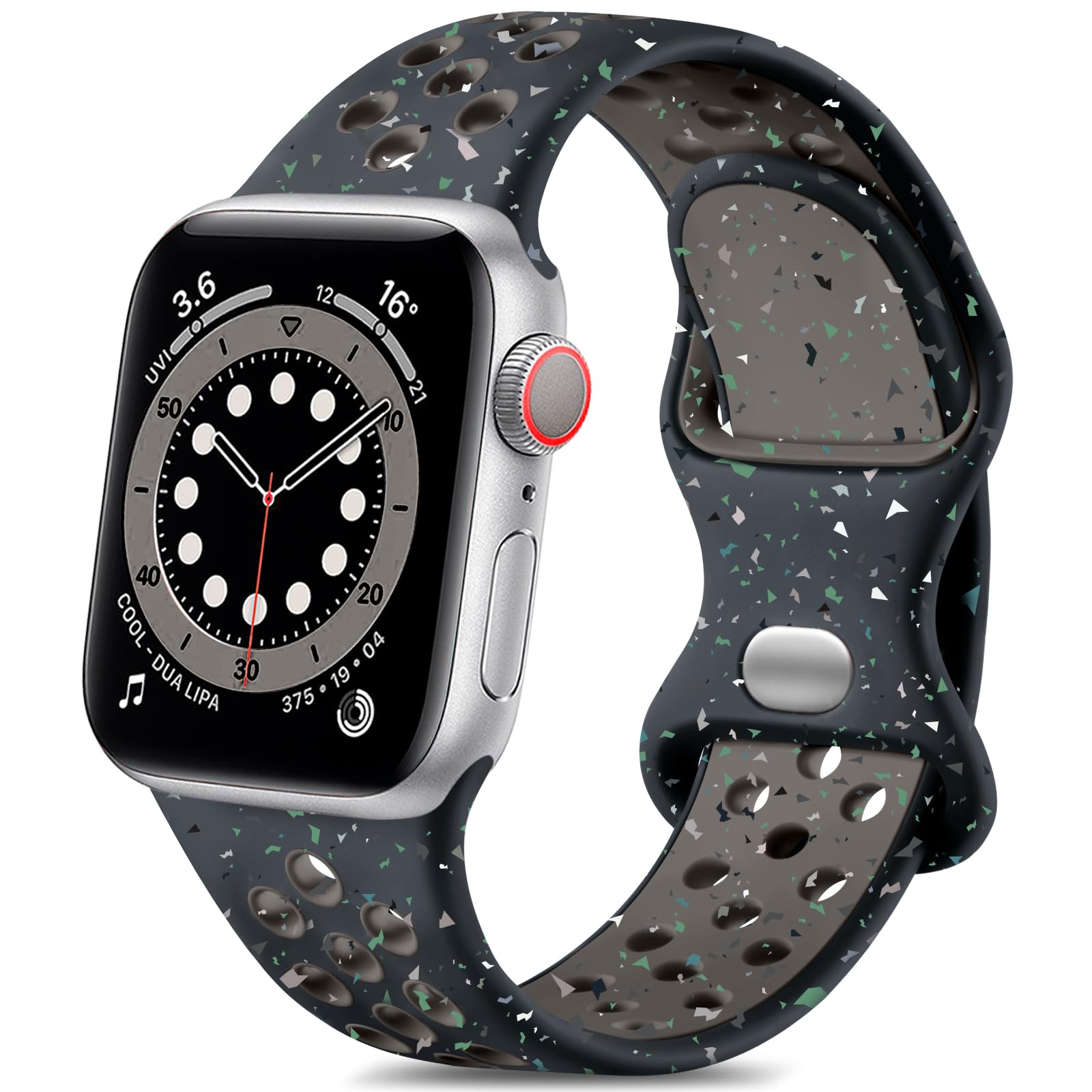 Midnight Sky Flame 44mm/45mm/46mm/49mm/(42mm-Series 3 ) S/M Best apple watch bands in use, Apple watch band , Applewatchbands.us