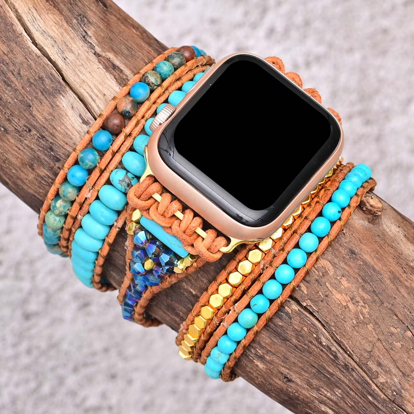 22 Black&Sliver&Gold 41/40/38/42mm(Series 10) M (6.3''-7.2'') Best apple watch bands in use, Apple watch band , Applewatchbands.us