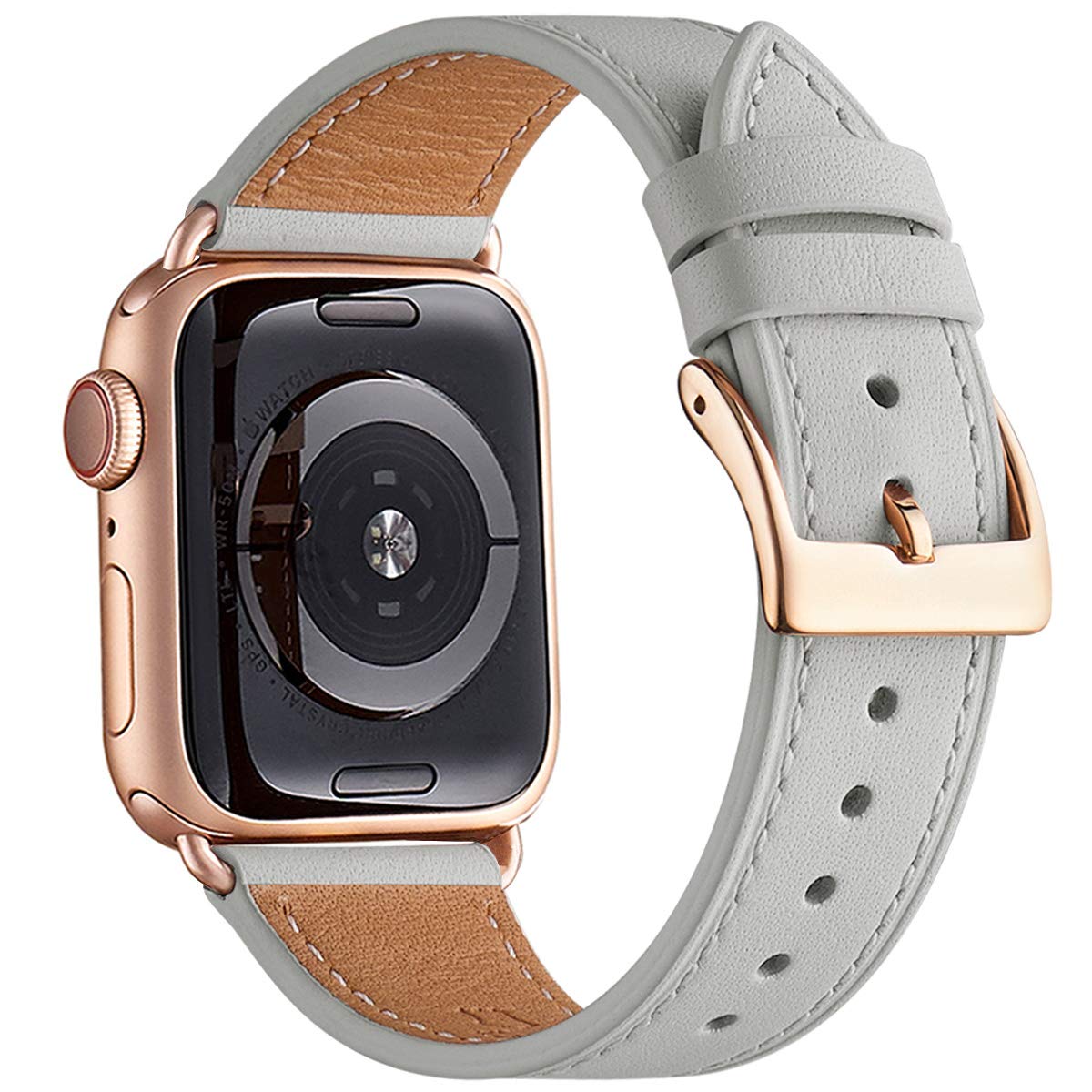 Ivory White+Rose Gold 38mm/40mm/41mm/42mm(Series 10) Best apple watch bands in use, Apple watch band , Applewatchbands.us