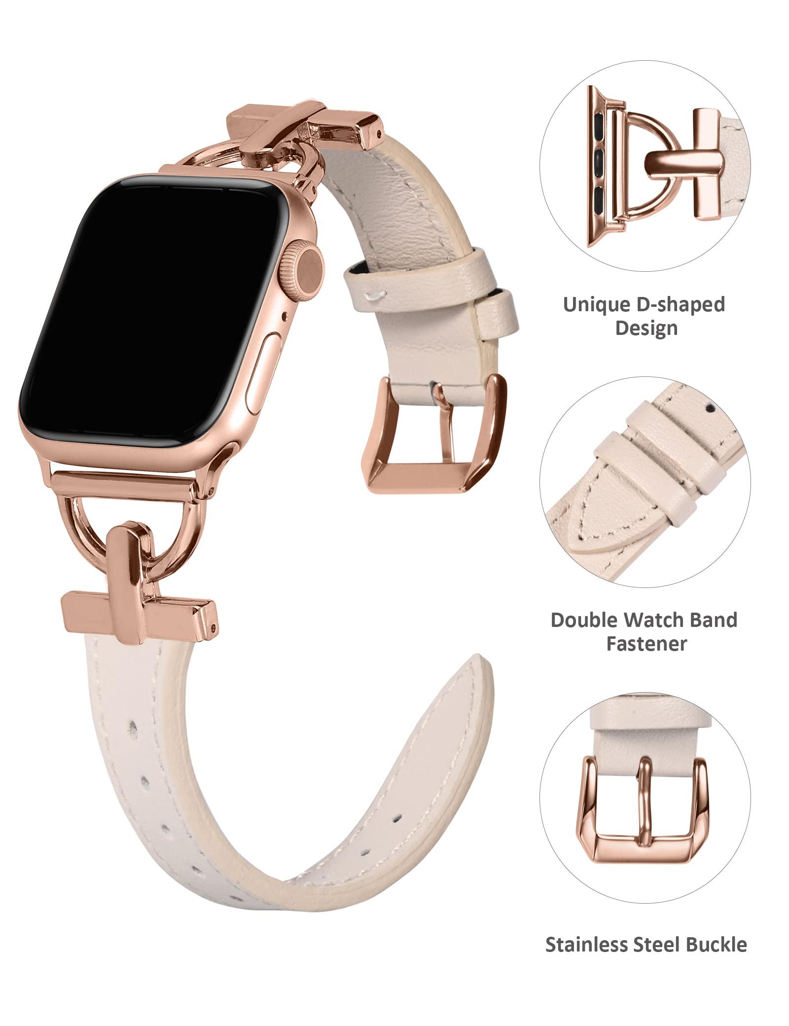 Lizard Black/Gold 49/46/45/44/42mm(Series 3) Best apple watch bands in use, Apple watch band , Applewatchbands.us