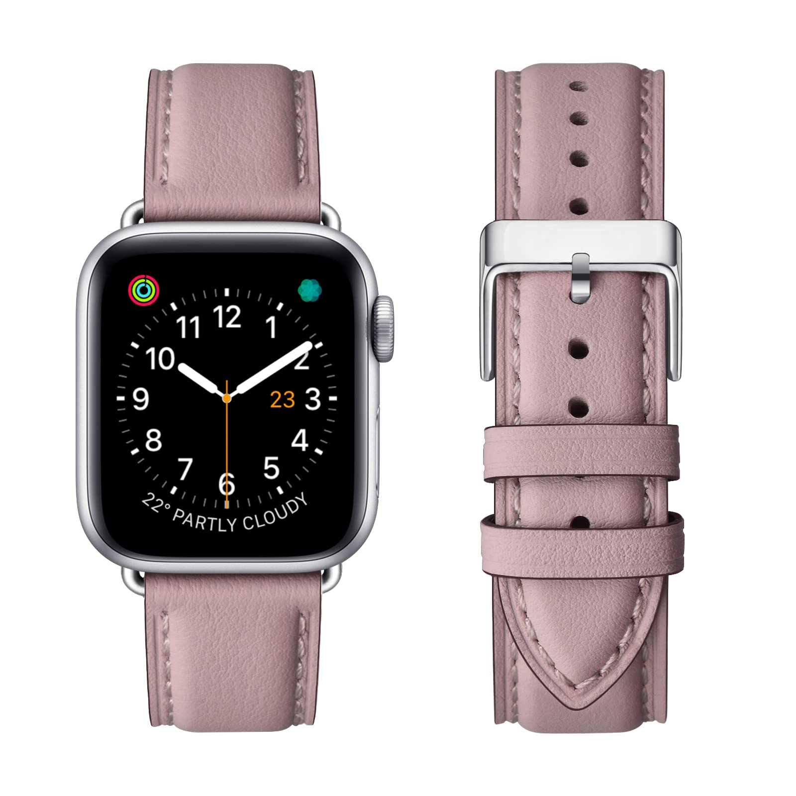 Dark Blue/Silver 38mm/40mm/41mm/42mm(Series 10) Best apple watch bands in use, Apple watch band , Applewatchbands.us