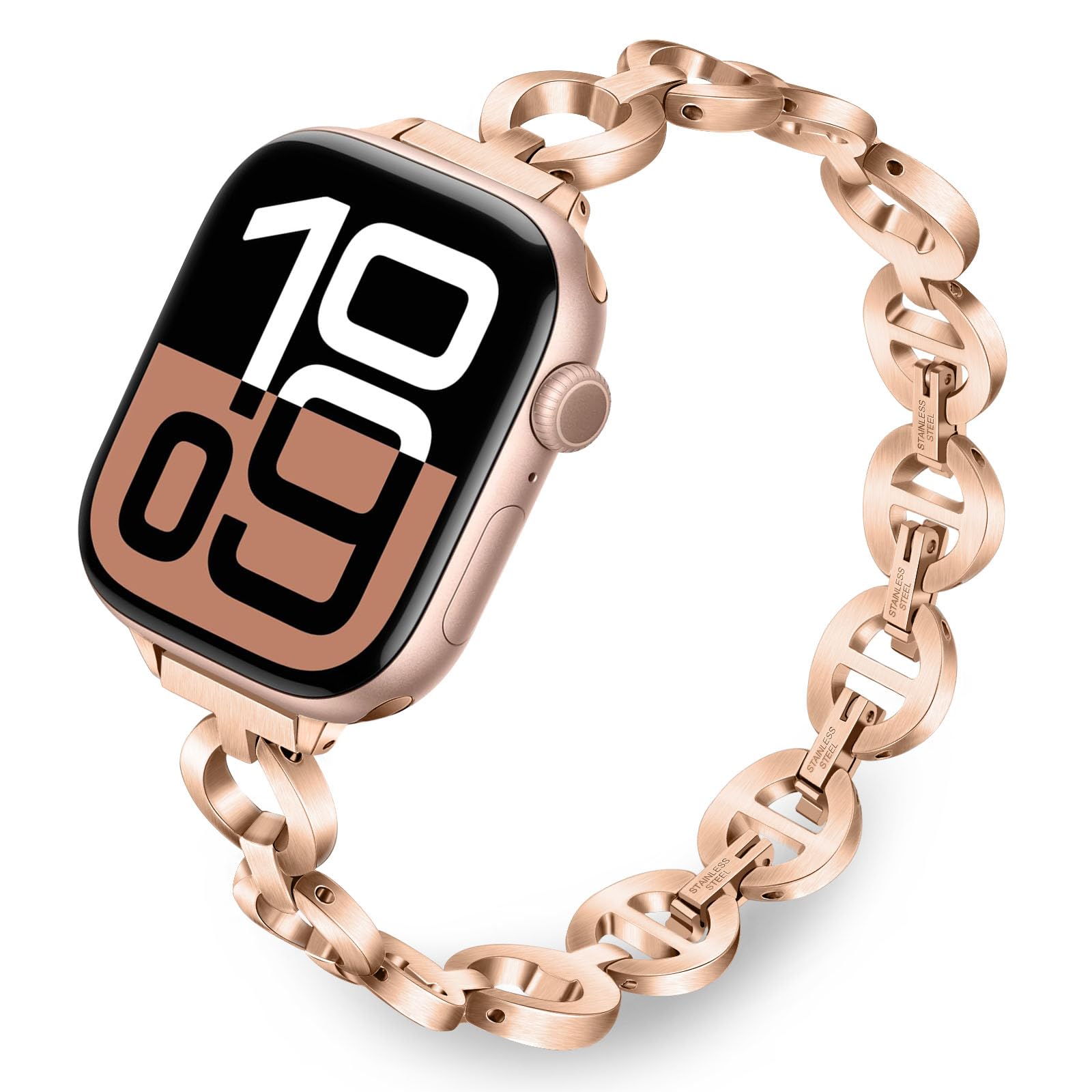 Rose Gold 42（Series 10）/ 41 / 40 / 38mm Best apple watch bands in use, Apple watch band , Applewatchbands.us