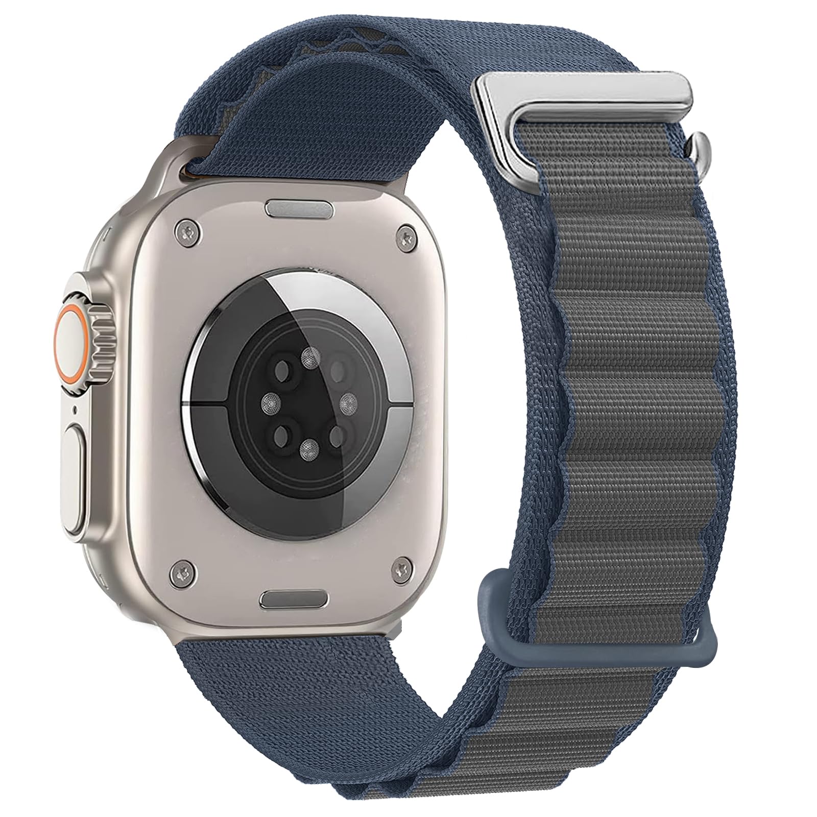 Blue Gray/Titanium  Best apple watch bands in use, Apple watch band , Applewatchbands.us