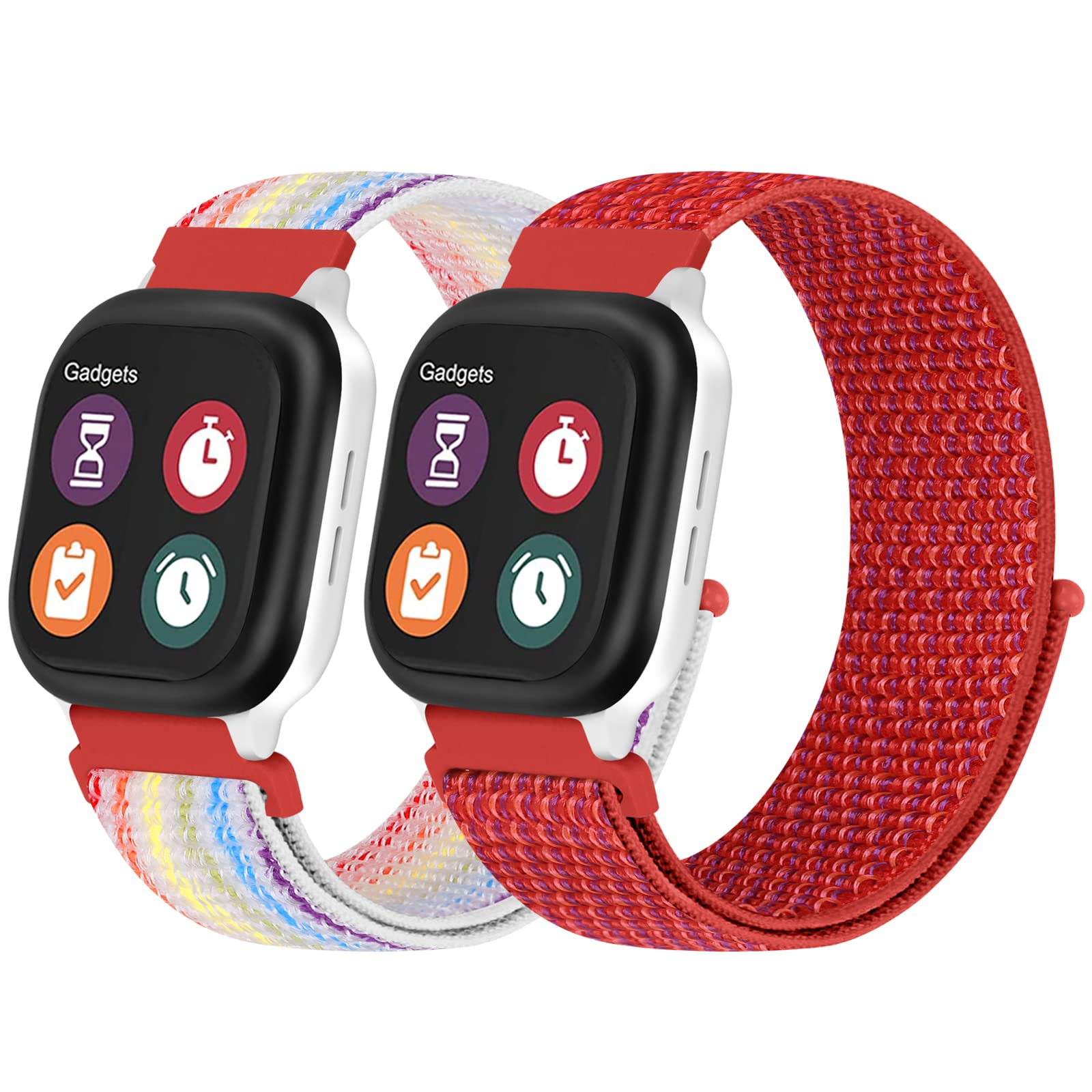 Z-Red/Rainbow  Best apple watch bands in use, Apple watch band , Applewatchbands.us