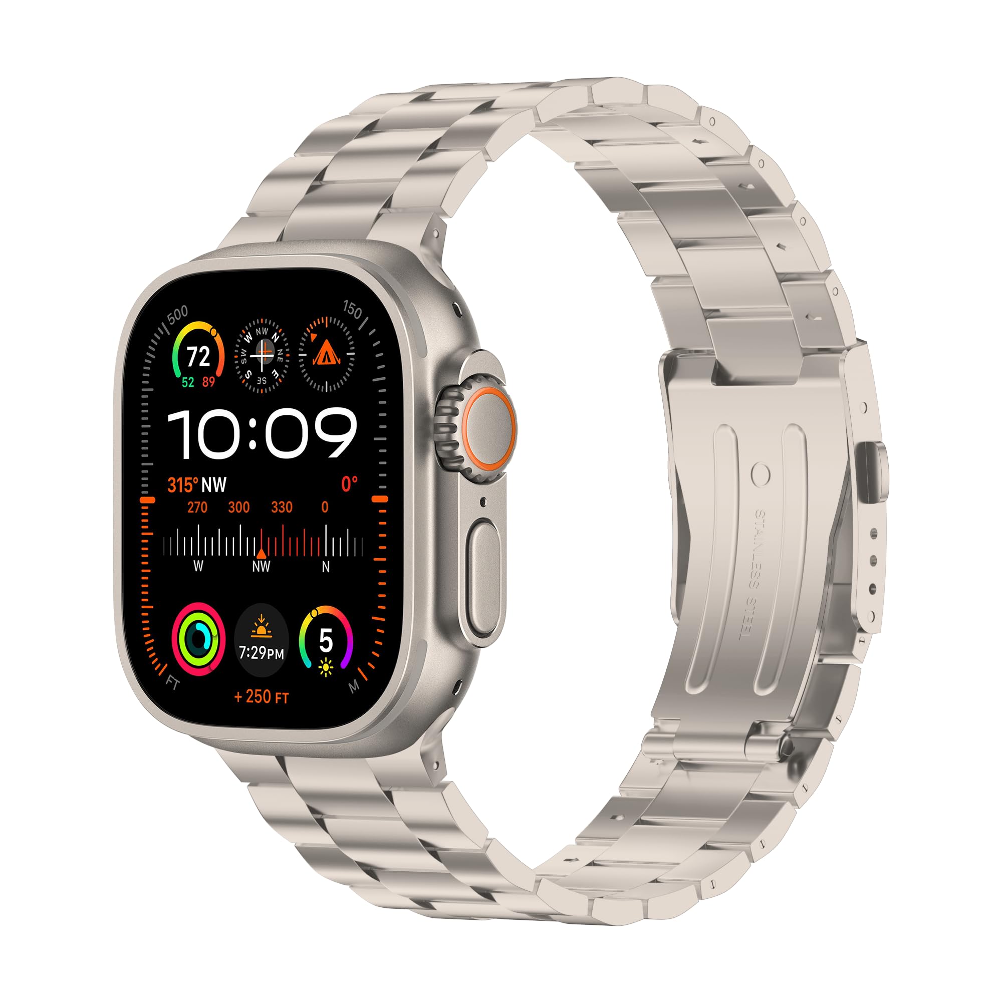 Titanium Ultra 2/Ultra/46mm/45mm/44mm/42mm (Series 3/2/1) Best apple watch bands in use, Apple watch band , Applewatchbands.us