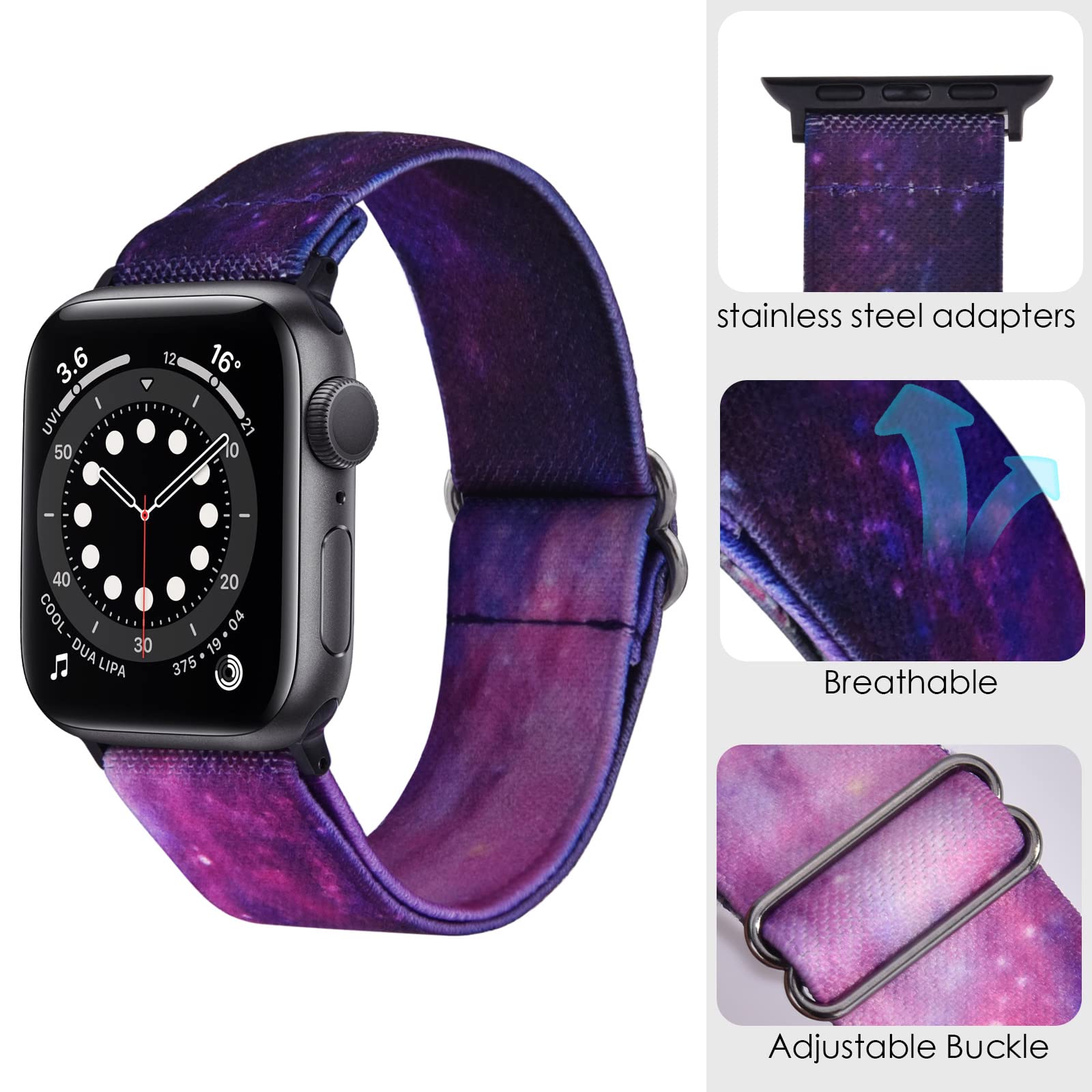 Black 38mm/40mm/41mm Best apple watch bands in use, Apple watch band , Applewatchbands.us