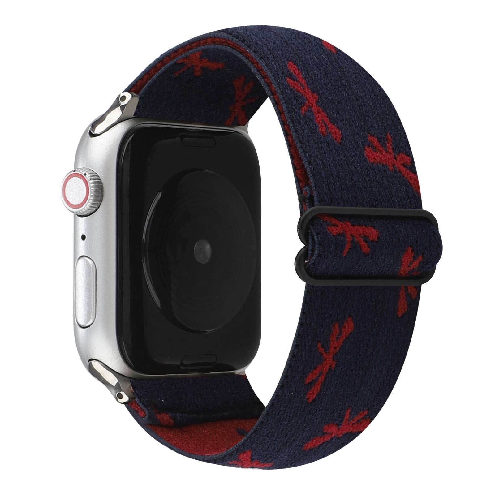 Navy/Red Dragonfly 38mm/40mm/41mm Best apple watch bands in use, Apple watch band , Applewatchbands.us